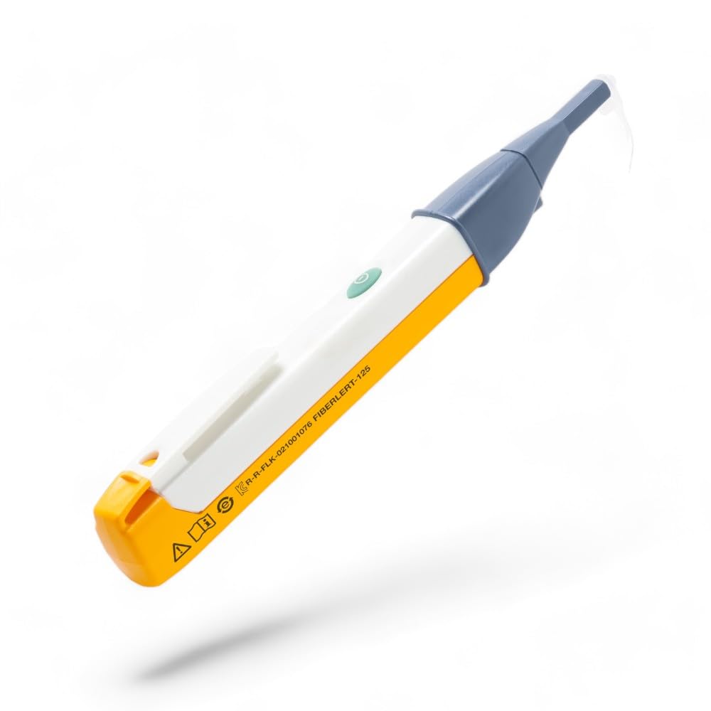 Fluke Networks FIBERLERT-125 Fiber Optic Cable Tester and Detector | Fiber Optic Light Source & Power Meter | Ideal for Network Installation, Maintenance & Troubleshooting