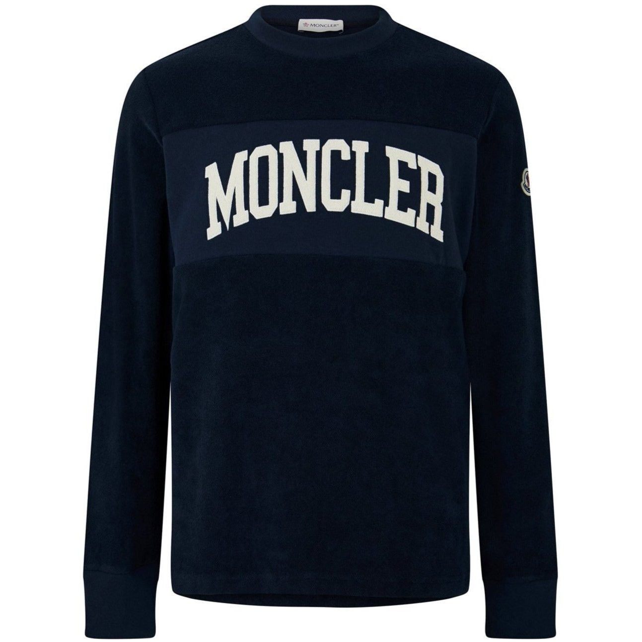 Moncler Embroidered Logo Sweatshirt for Men & Women | Premium Cotton Hoodie with Iconic Branding | Perfect for Casual Wear, Street Style & Winter Layering