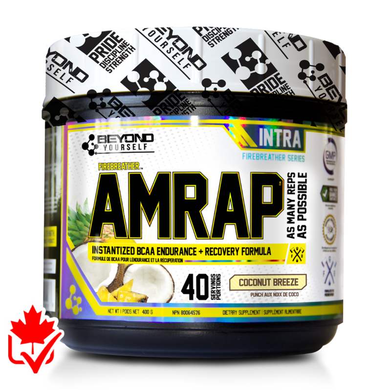 Beyond Yourself Amrap BCAA Formula 400g - Premium Branched-Chain Amino Acid Supplement for Muscle Recovery & Growth | Pre & Post Workout Nutrition for Athletes & Fitness Enthusiasts