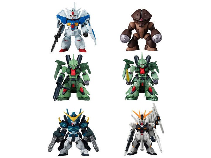 Bandai FW Fusion Works Gundam Converge 10th Anniversary Selection #02 Trading Figure Set of 6 - Premium Collectible Gundam Action Figures for Anime Fans & Model Builders - Perfect for Display, Gifts & Anime Collections