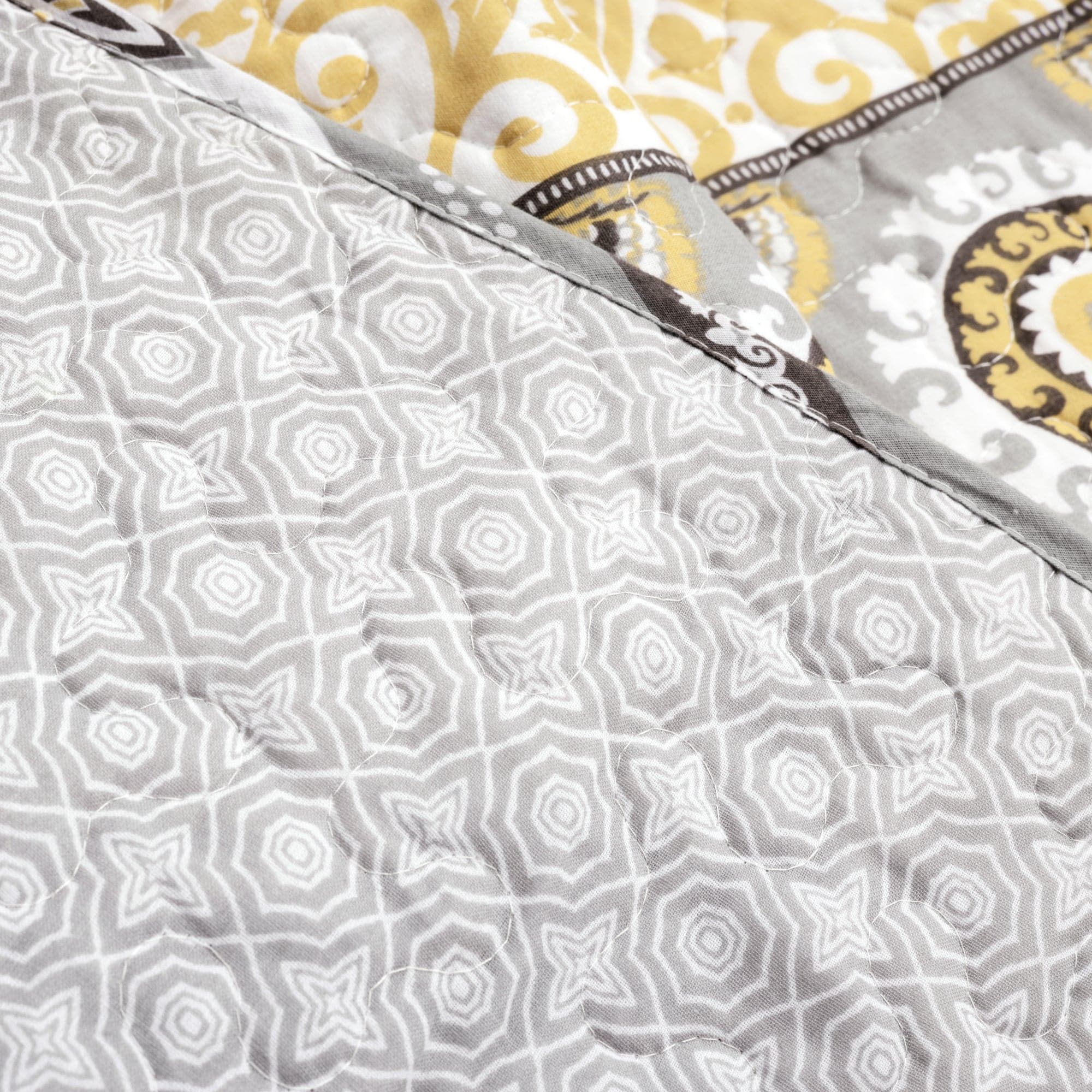 Nesco Reversible Cotton Throw Blanket - Soft Striped Design for Couch, Bed & Home Decor - Cozy & Lightweight for All Seasons