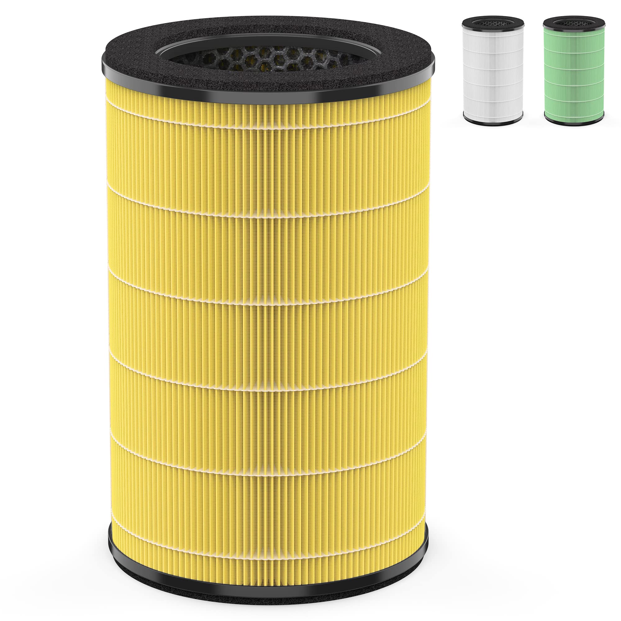 Homedics AP-T45 AP-T40FL Replacement Air Purifier Filter - Compatible with Total Clean 5-in-1 Models AP-T40, AP-T40WT, AP-T45-BK, AP-T45-WT - Pet Allergy & Dust Reduction - Perfect for Bedrooms, Living Rooms & Offices