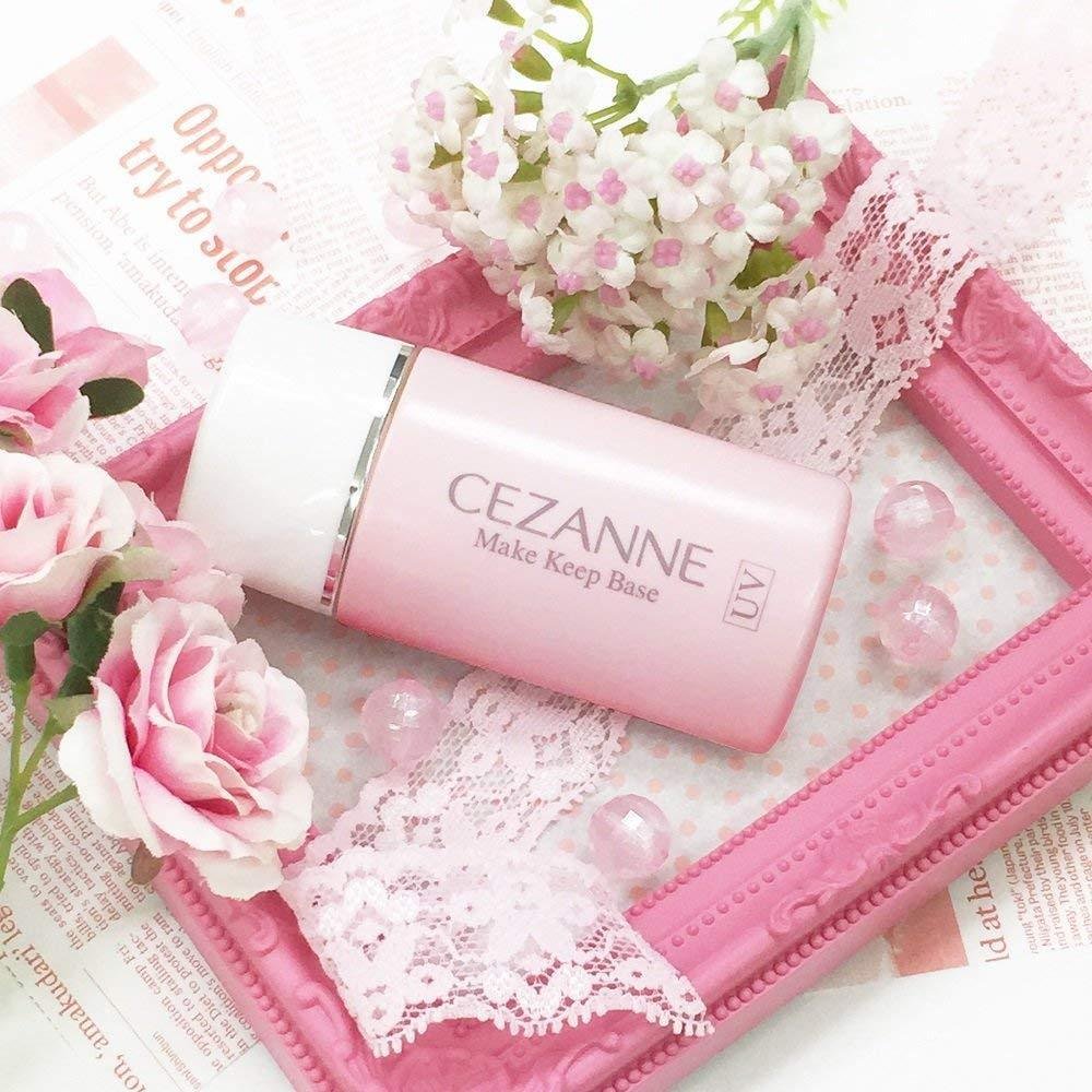 Cezanne Make Keep Base UV SPF 30ml - Long-Lasting Makeup Primer & Sunscreen for Daily Use, Perfect for Outdoor Activities & Travel