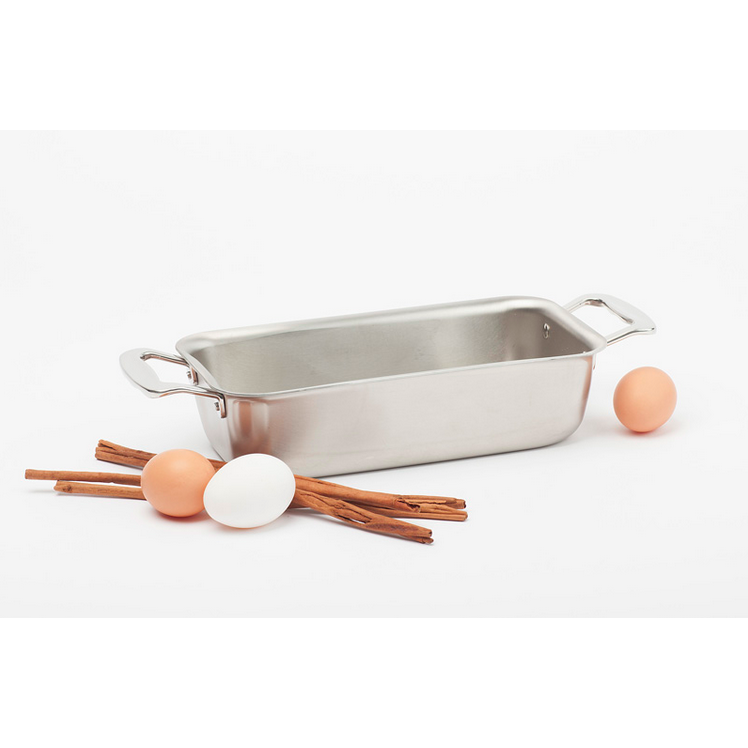 Premium Stainless Steel Loaf Pan - Nonstick Bread Baking Pan for Perfect Homemade Bread, Cakes & Meatloaf | Durable & Rustproof for Oven, Toaster & Freezer | Ideal for Baking, Meal Prep & Gift Giving