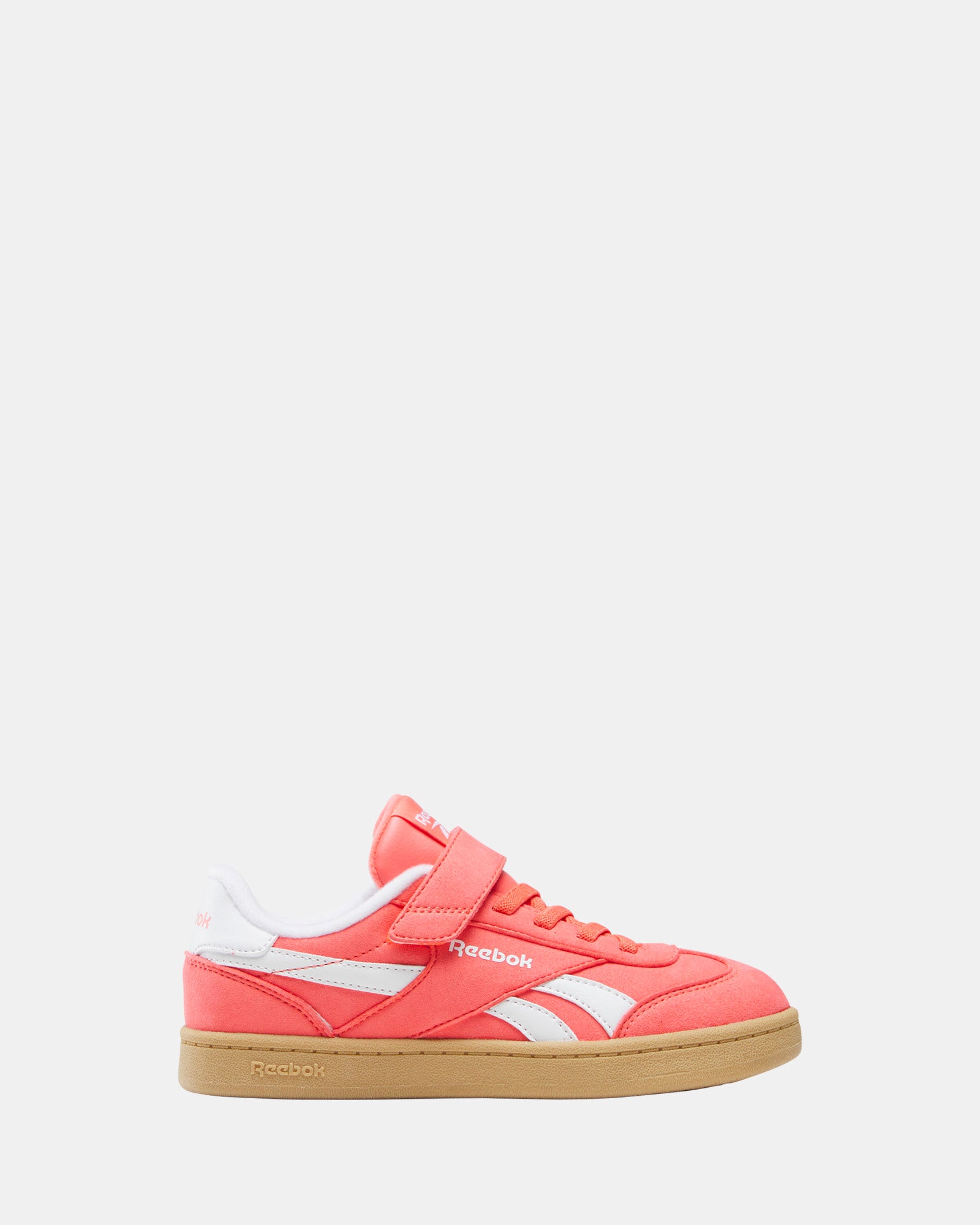Smash Edge Elastic Lace Strap - Sunset Coral, Electric Amber & Gum Colors | Comfortable No-Tie Shoelaces for Running, Walking & Sports