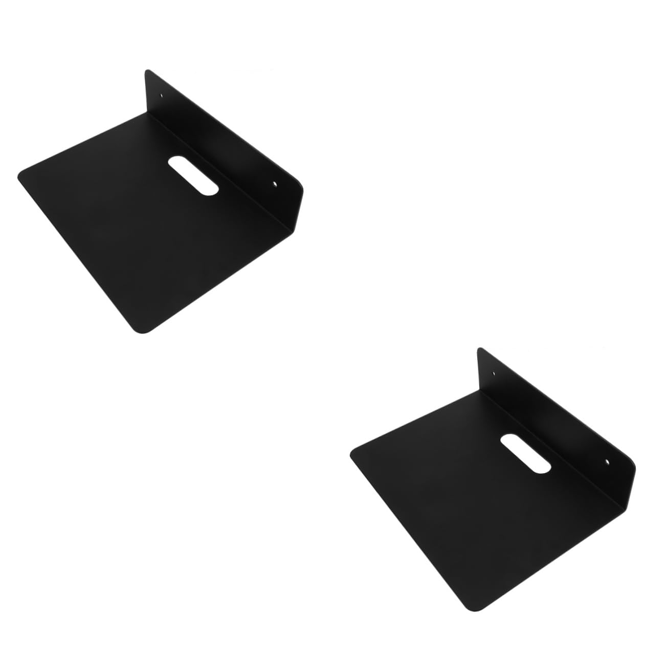 Operitacx 2-Pack Universal Wall Mount Shelf for Router, Projector & Camera - Heavy Duty Storage Rack with Adjustable Bracket - Perfect for Home Office, Gaming Setup & Entertainment System Organization