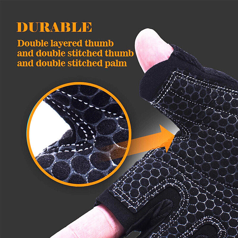 Weight Lifting Gloves for Men & Women - Breathable Gym Gloves with Wrist Support for Weight Training, CrossFit & Fitness Workouts - Perfect for Gym, Home Workouts & Strength Training
