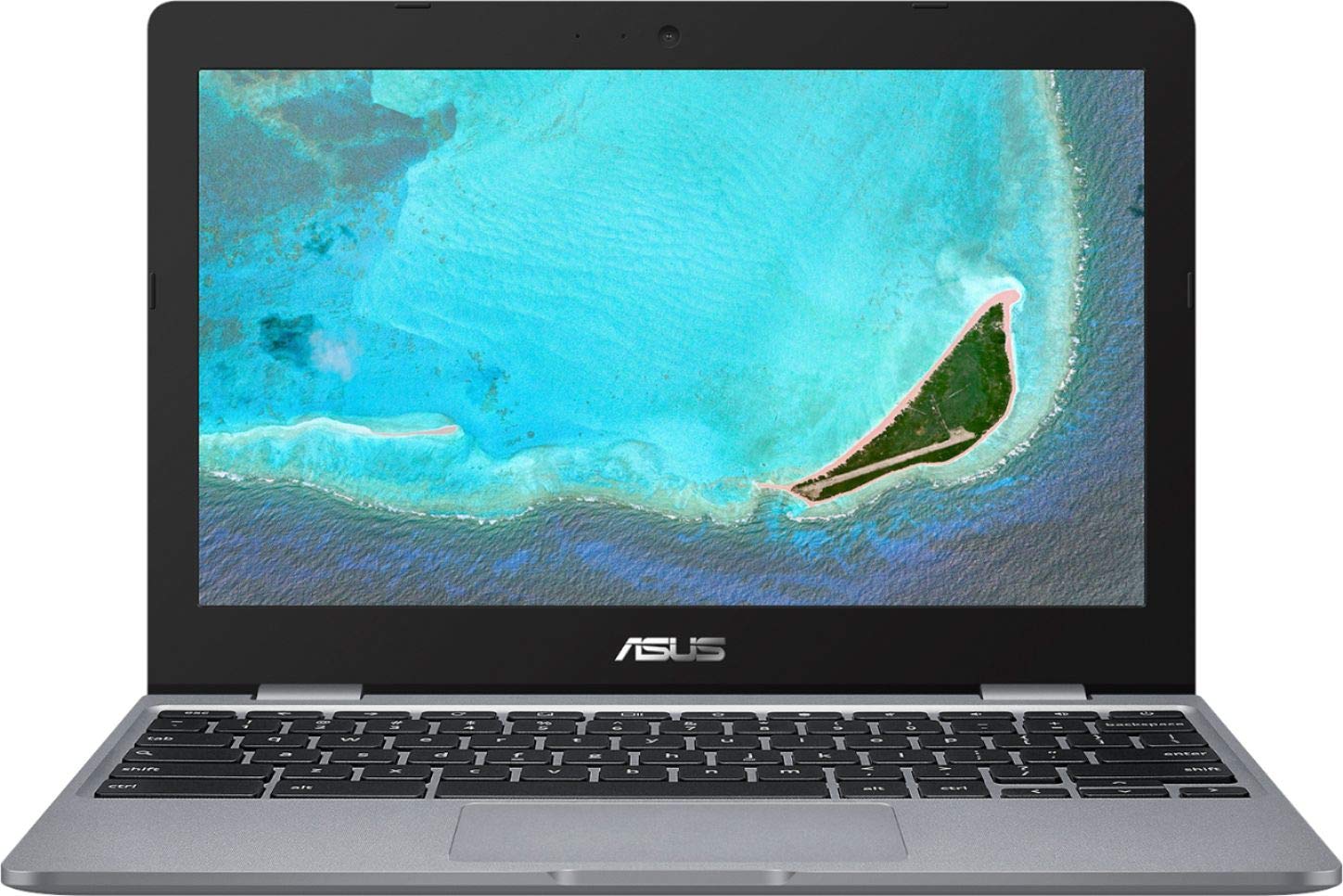 ASUS Chromebook CX22N 11.6-inch HD Laptop - Intel Celeron N3350, 4GB RAM, 32GB eMMC, Intel UHD Graphics, SD Card Reader - Lightweight Grey (CX22NA-211.BB01) | Perfect for Students, Online Learning & Remote Work