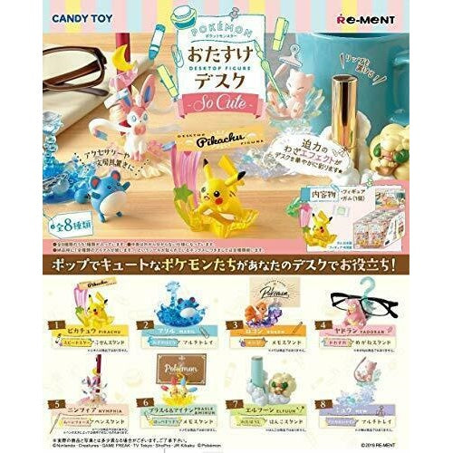 Pokemon Mini Figure Set - 2.5 Inch Cute Desktop Collectible Toys - Perfect for Office Decor, Gift Giving & Anime Fans Collection