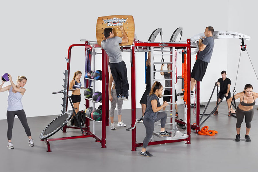 TuffStuff Adjustable Step Up Stretch Training Module CT 8220 - Home Gym Equipment for Cardio & Strength Training - Perfect for Fitness, Weight Loss & Rehabilitation Exercises