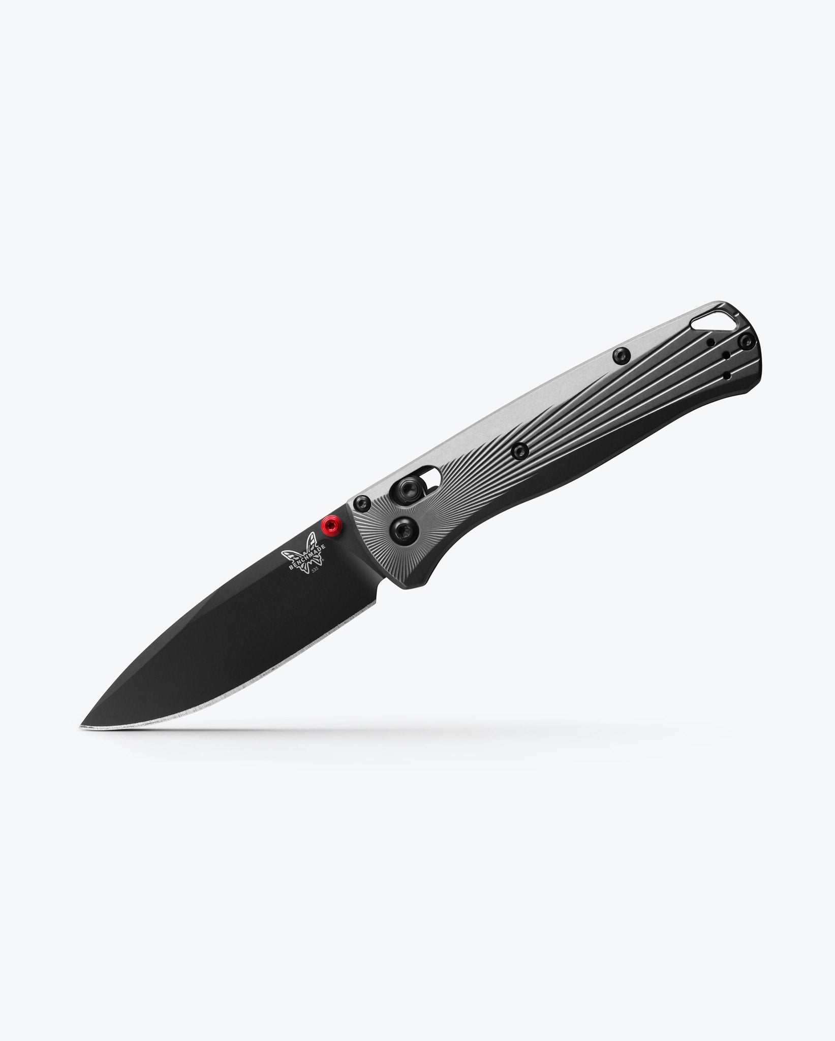 Bugout® Folding Knife - Gray Aluminum Handle, EDC Pocket Knife for Outdoor Camping, Hiking & Everyday Carry