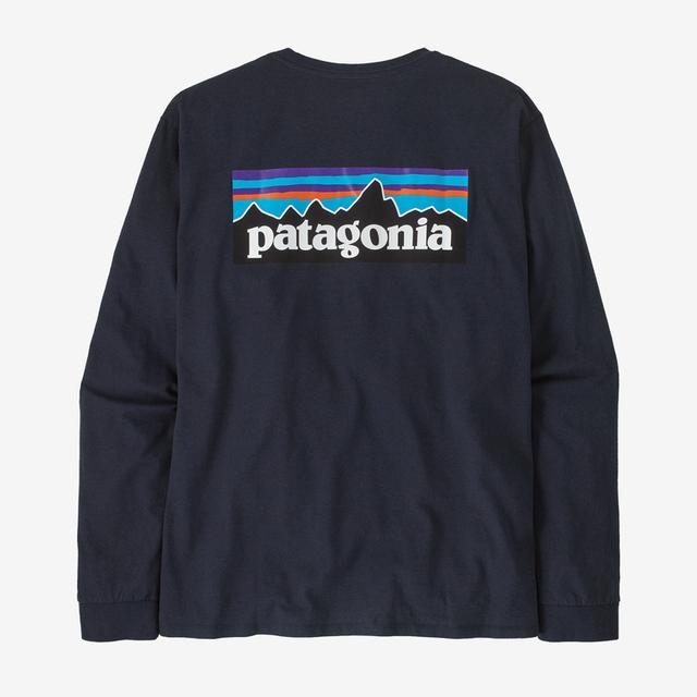 Men's Long Sleeve P6 Logo Responsibility T-Shirt - Comfortable Cotton Tee for Casual Wear & Everyday Outfits