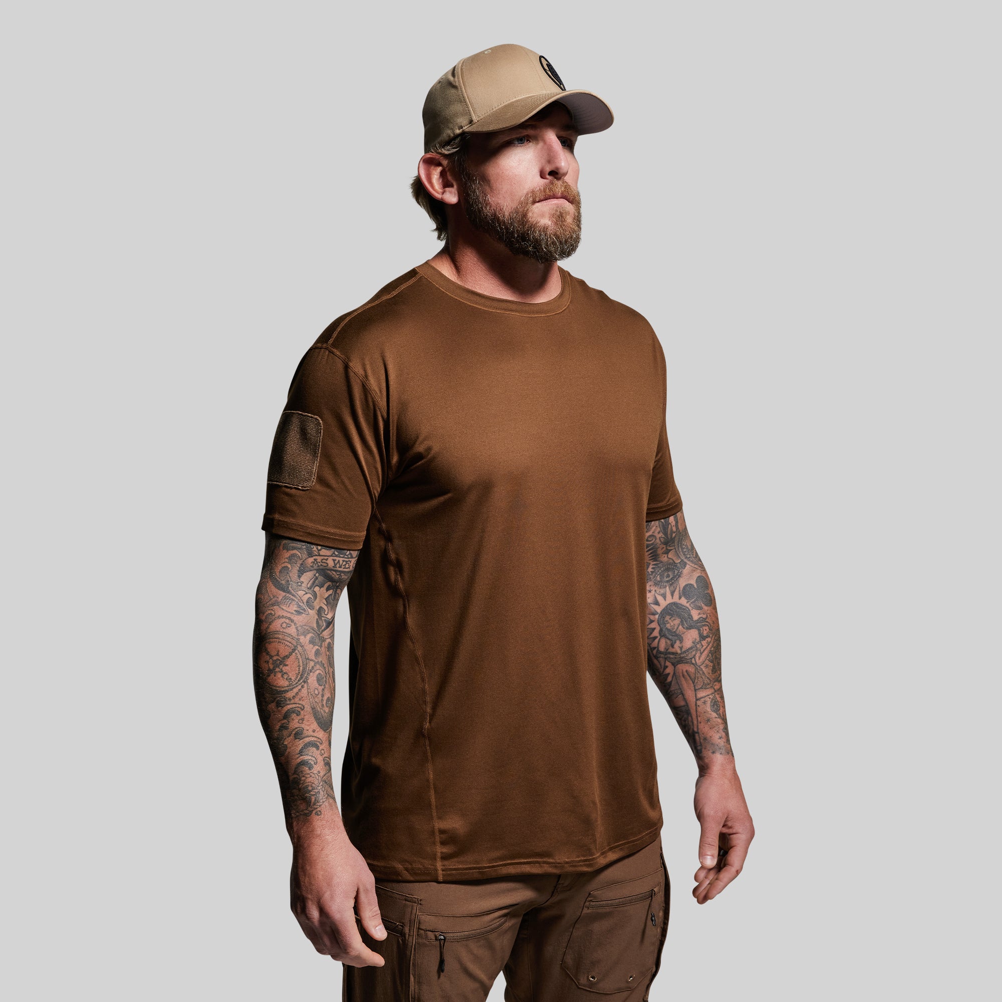 Coyote Brown Range Shirt - Durable Outdoor Performance Shirt for Hiking, Camping & Adventure | Men's Tactical Shirt