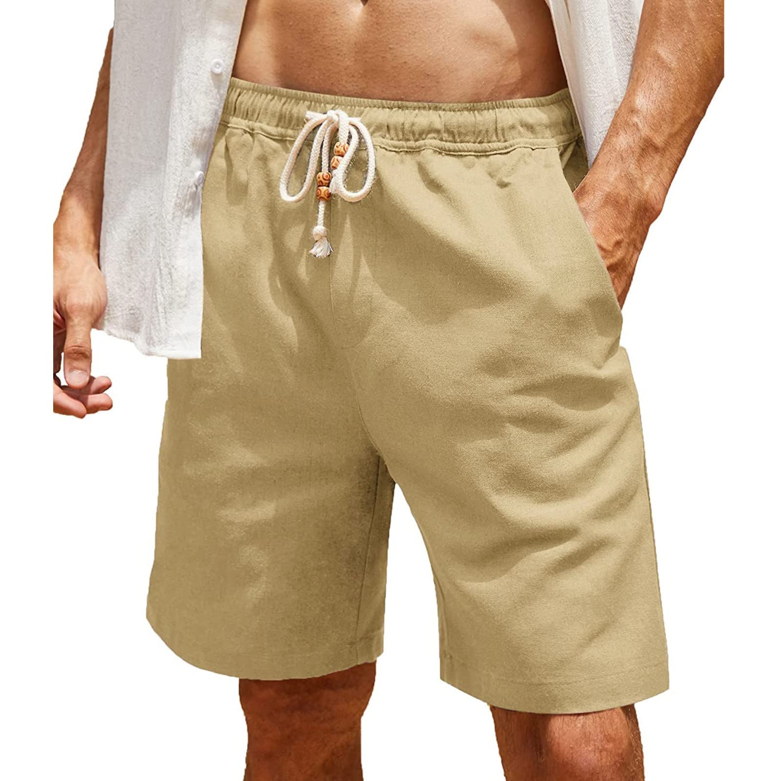 **Men's Casual Athletic Shorts - Classic Workout Golf Cargo Shorts with Pockets for Summer, Beach & Sports | Perfect for Outdoor Activities, Gym & Travel**