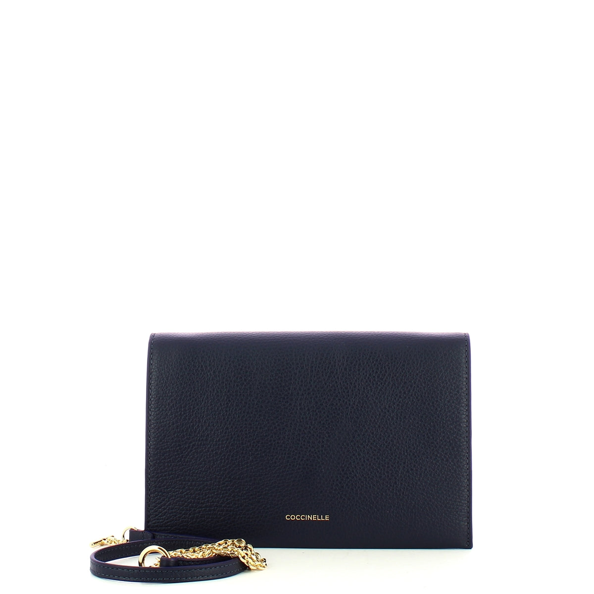 Coccinelle Dandy Mini Midnight Blue Crossbody Bag S00550201 - Stylish & Compact for Everyday Use, Travel, and Night Out