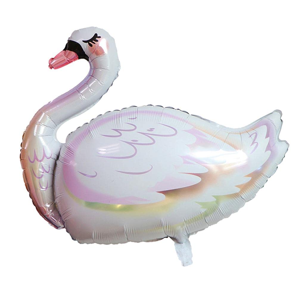 FLAMEER Flamingo Birthday Balloons - Tropical Pink Flamingo & Swan Balloons for Birthday Party Decorations, Baby Shower, Bridal Shower & Pool Party Supplies - Perfect for Indoor/Outdoor Party Decor