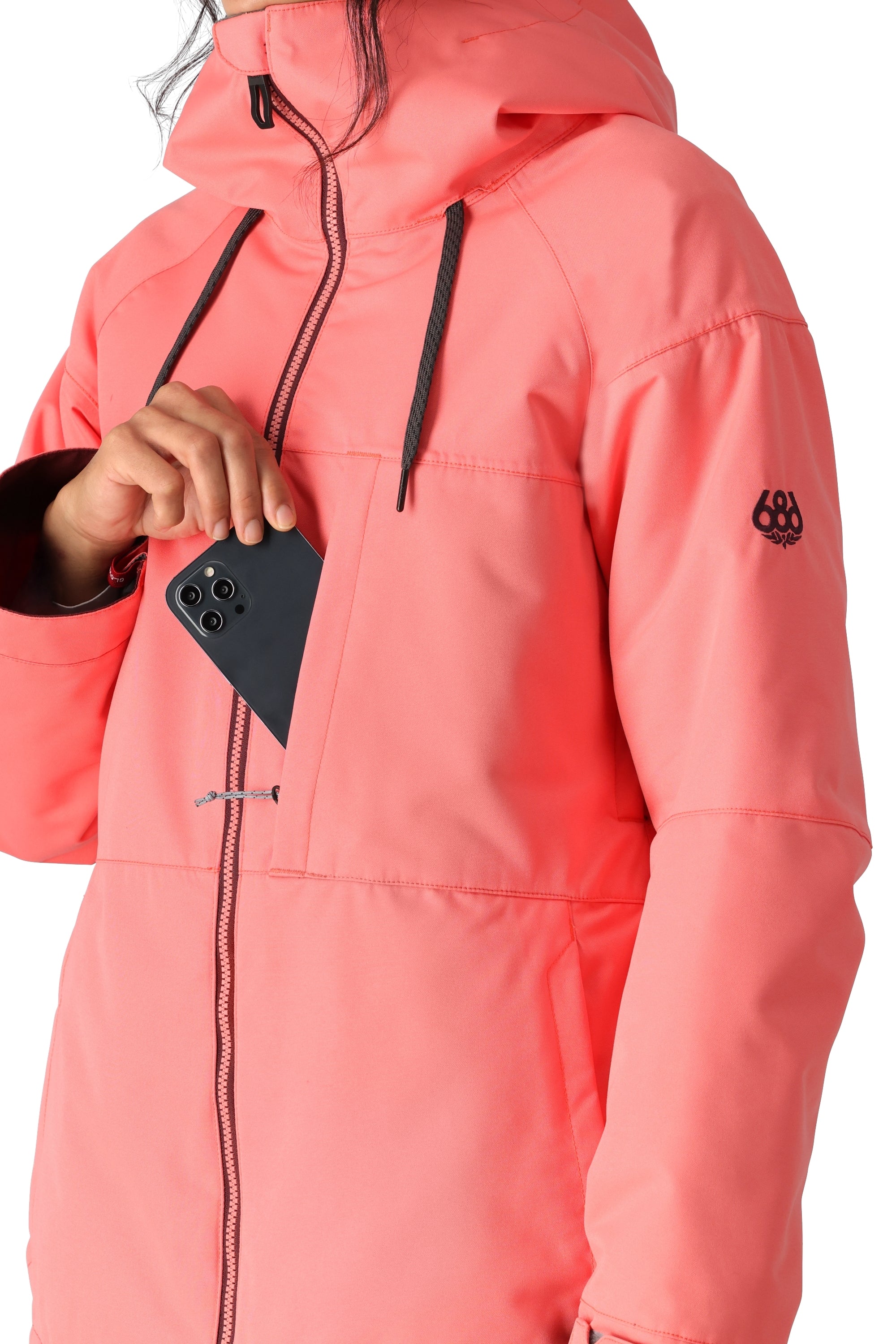 686 Women's Athena Insulated Jacket - Waterproof Winter Coat for Skiing & Snowboarding | Warm Puffer Jacket for Outdoor Activities 2025