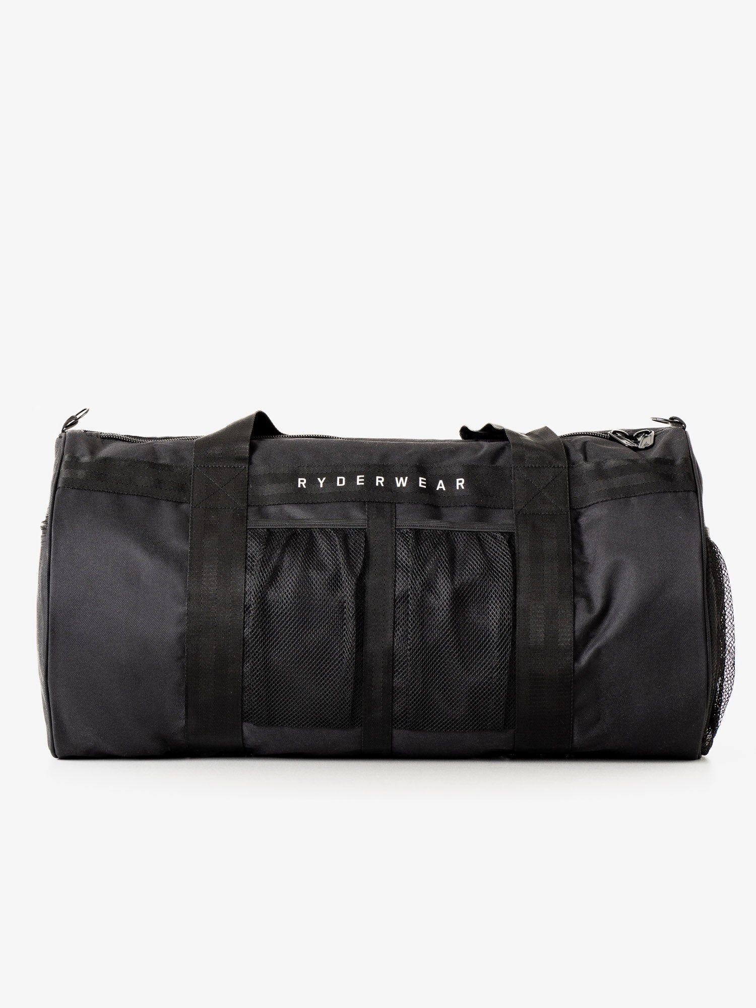 Black Duty Duffle Bag - Heavy Duty Travel Duffel for Gym, Work & Military Use - Waterproof & Durable Carry-On Luggage for Men & Women