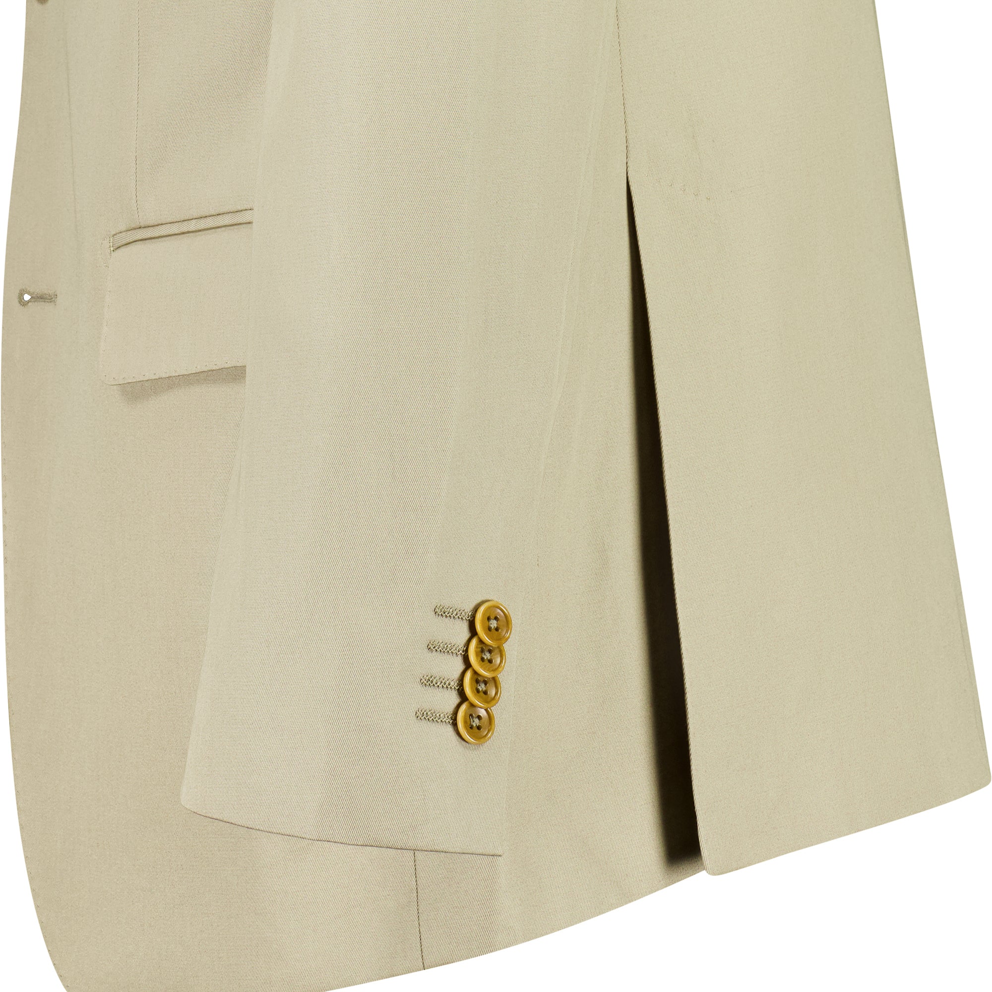 HENRY SARTORIAL Men's Slim Fit Parma Cotton Blazer in Beige - Premium Tailored Sport Coat for Business, Office & Formal Occasions
