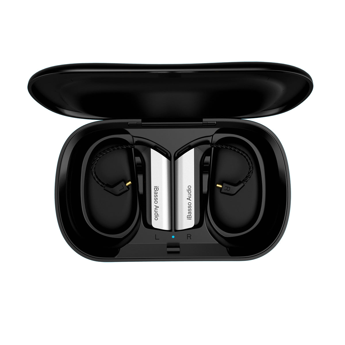 iBasso CF01 True Wireless Bluetooth Adapter for MMCX IEMs - Wireless Earphone Converter for Audiophiles - Perfect for Gym, Commuting & Travel
