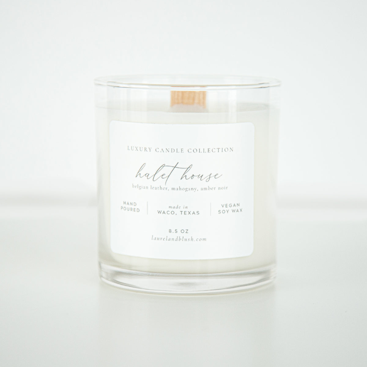 Halet House Scented Candles - Natural Soy Wax Candles for Home, Relaxation & Gifts - Perfect for Bedroom, Bathroom & Yoga Meditation