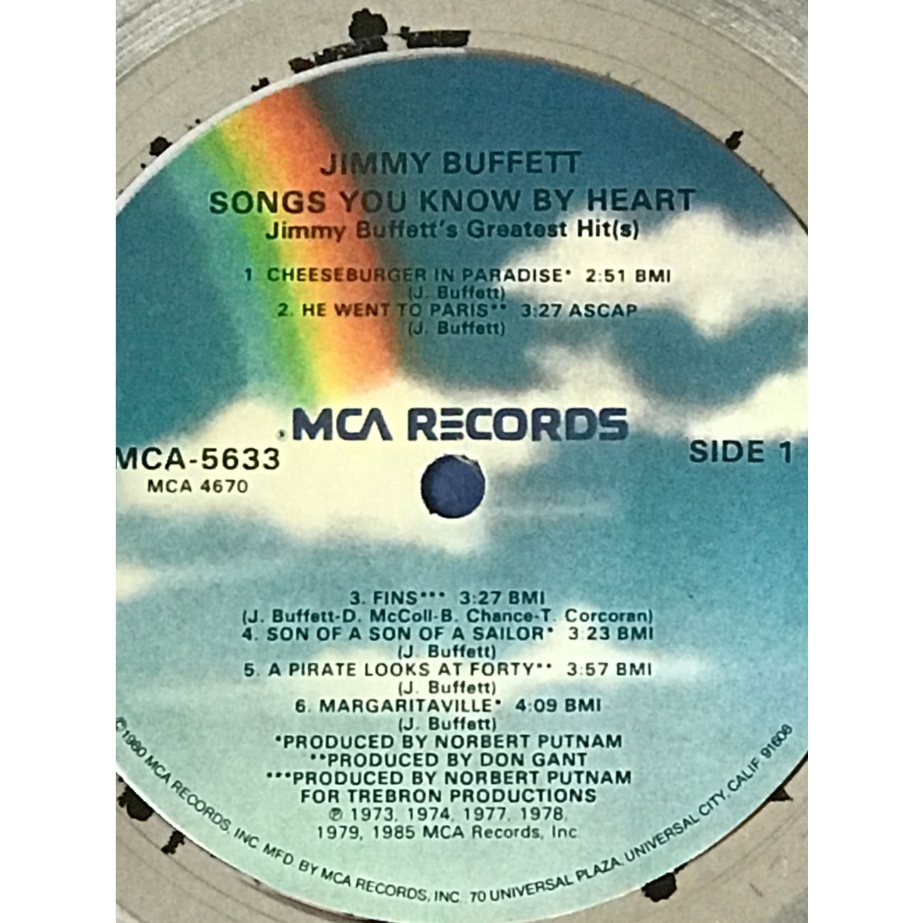 Jimmy Buffett Songs You Know By Heart - RIAA 6x Multi Platinum Album Award - Perfect for Beach Parties, Tropical Getaways & Relaxing Summer Vibes