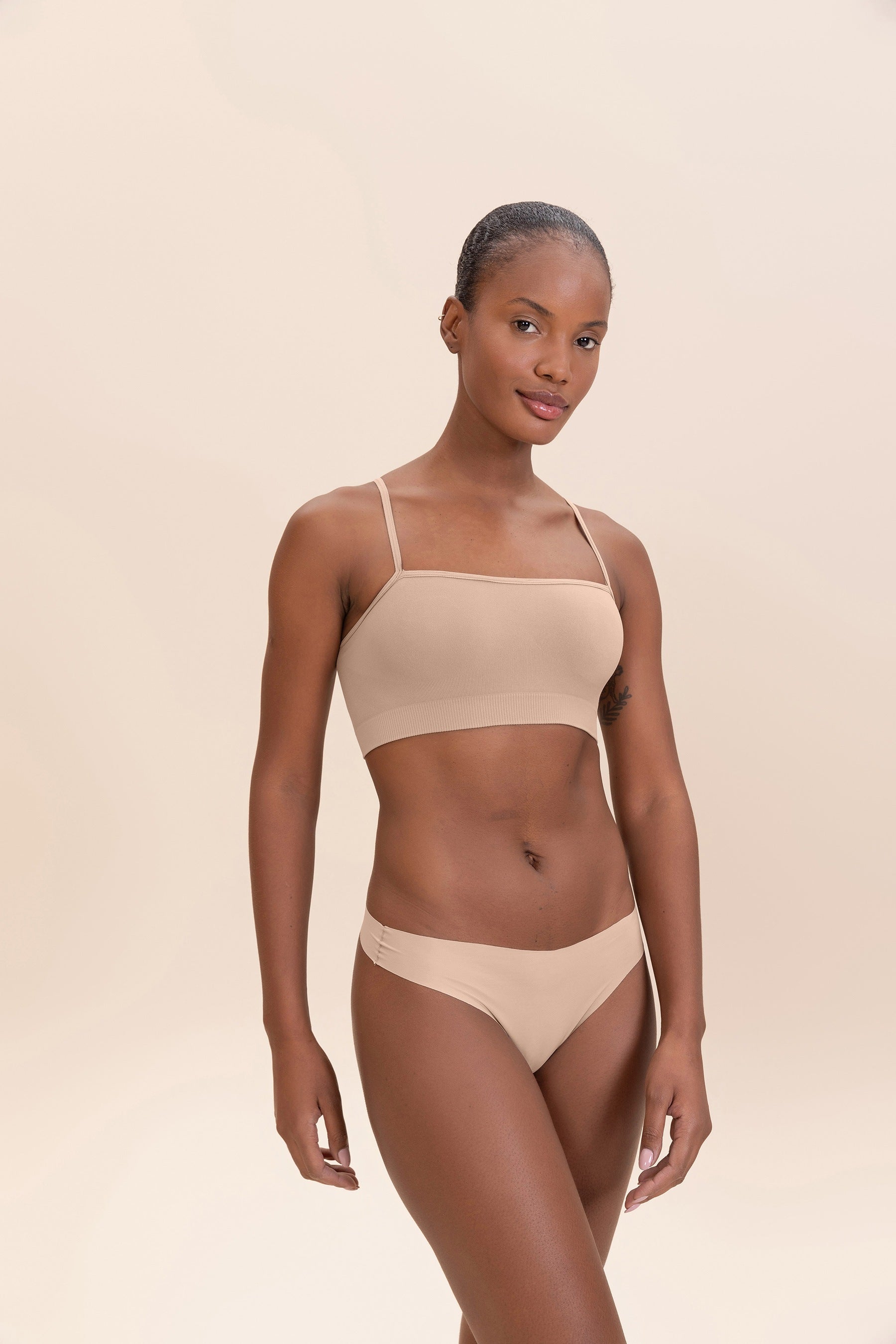 Essential Thong 457001 - Comfortable Women's Underwear for Everyday Wear | Seamless Panties for Yoga, Workout & Lounge | Soft Breathable Fabric
