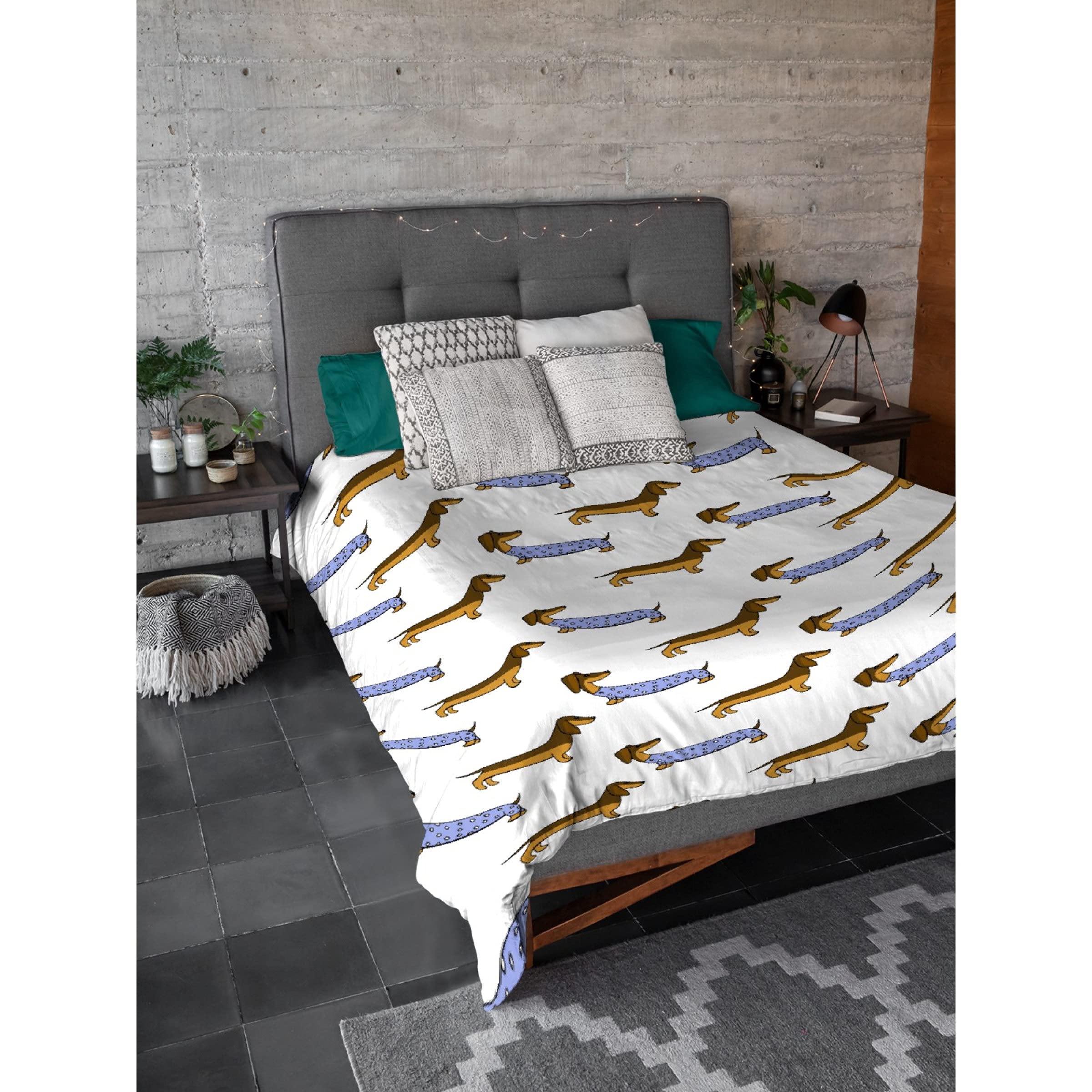 Premium Soft Flannel Dachshund Blanket - Extra Large 120