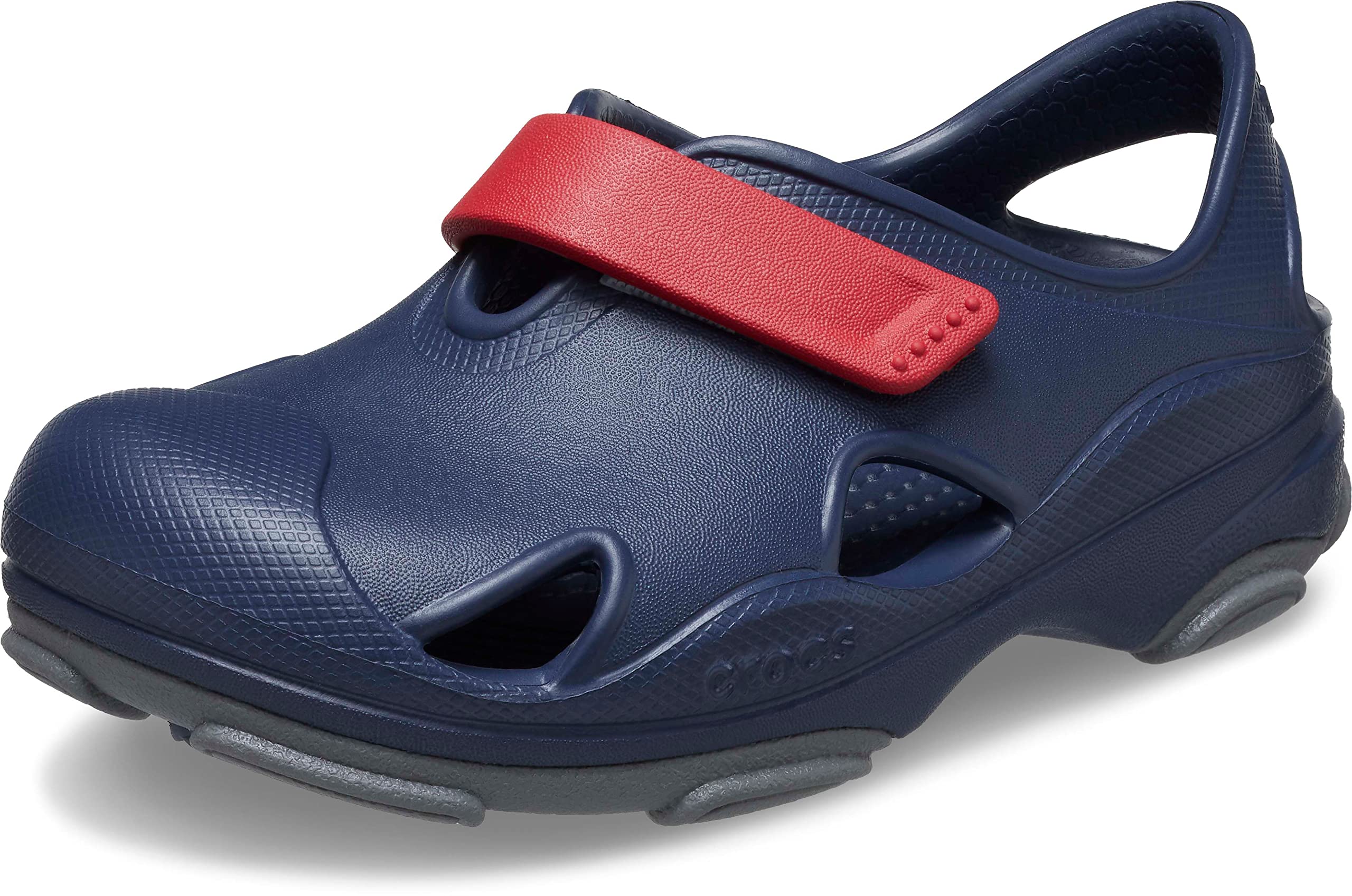Crocs Unisex-Child All-Terrain Fisherman Sandals - Comfortable Waterproof Kids Sandals for Beach, Pool & Outdoor Adventures