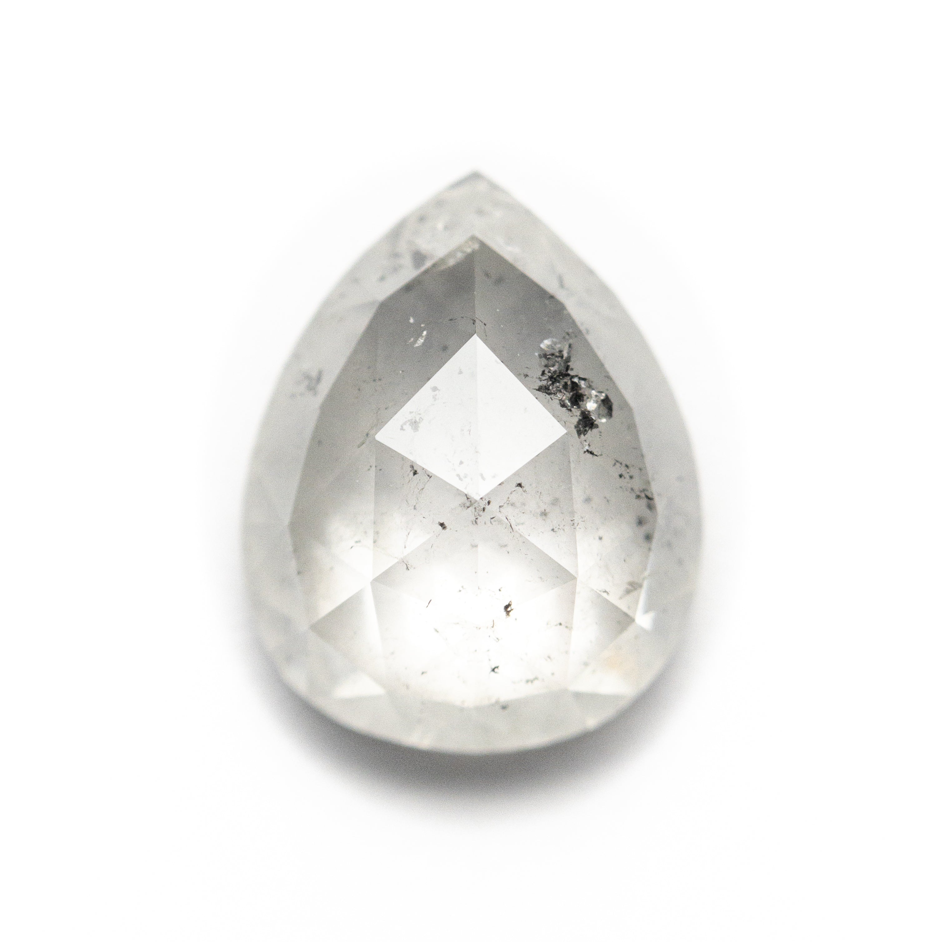 3.32ct Pear-Shaped Double Cut Diamond (10.57x8.37x4.43mm) - Perfect for Engagement Rings & Fine Jewelry Making
