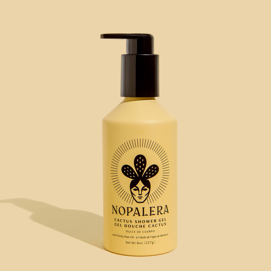 Nopalera Cactus Shower Gel with Dulce de Cuerpo Scent | Moisturizing Body Wash for Dry Skin | Perfect for Spa Day & Relaxing Bath Time