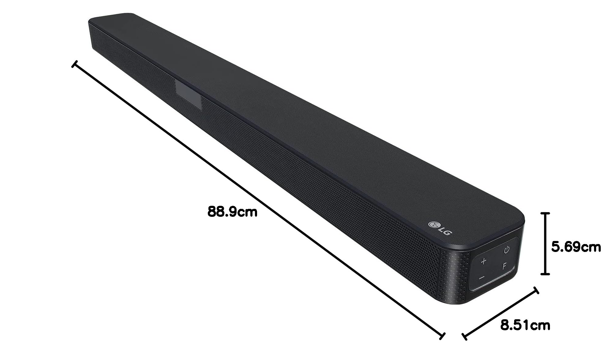 SN4 2.1 Channel 300W Bluetooth Sound Bar with Wireless Subwoofer - Dolby Digital, DTS Surround, AI Sound Pro - Home Theater Audio System for TV, Movies & Gaming (SN4.DCANLLK)