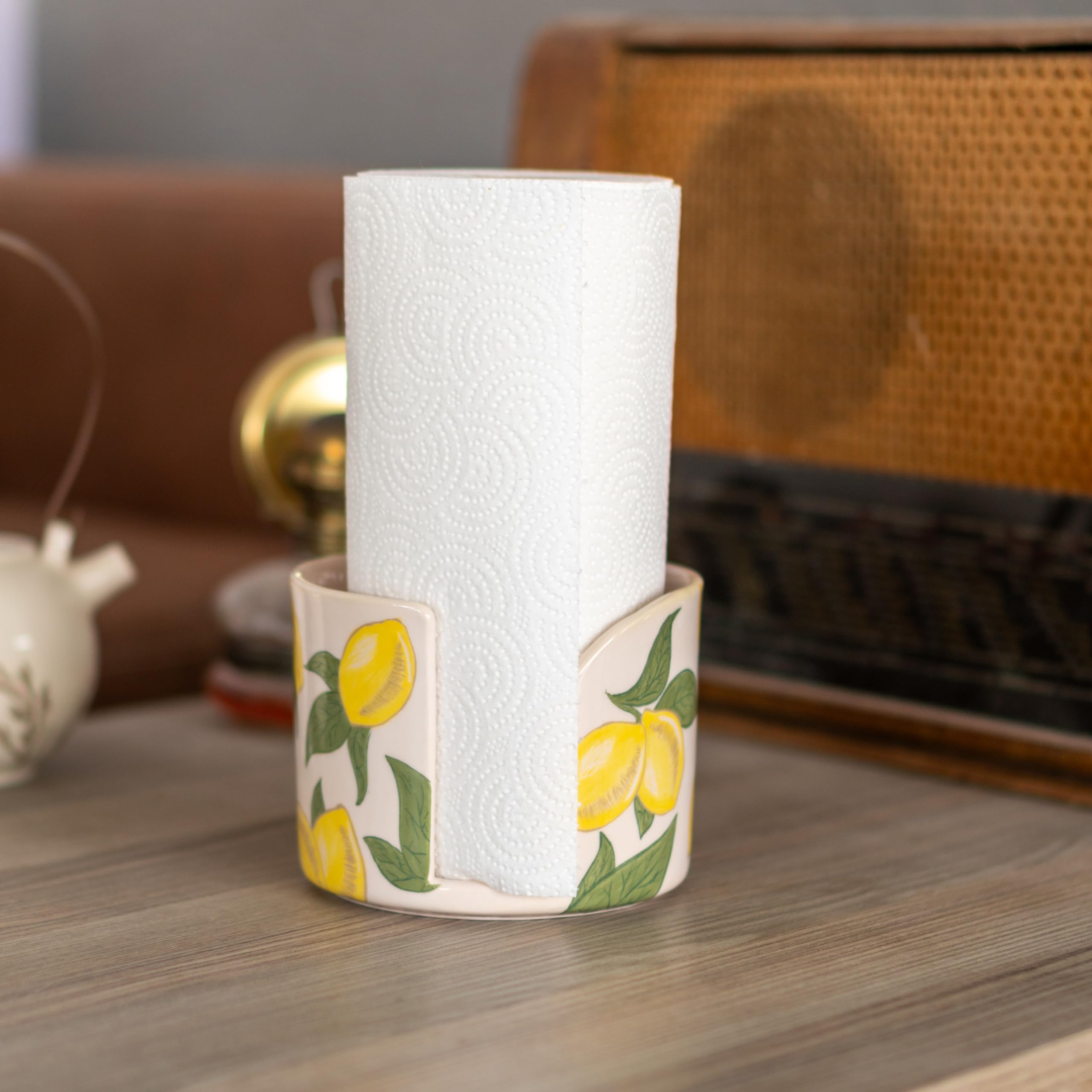 Lemon Pattern Paper Towel Holder - 5