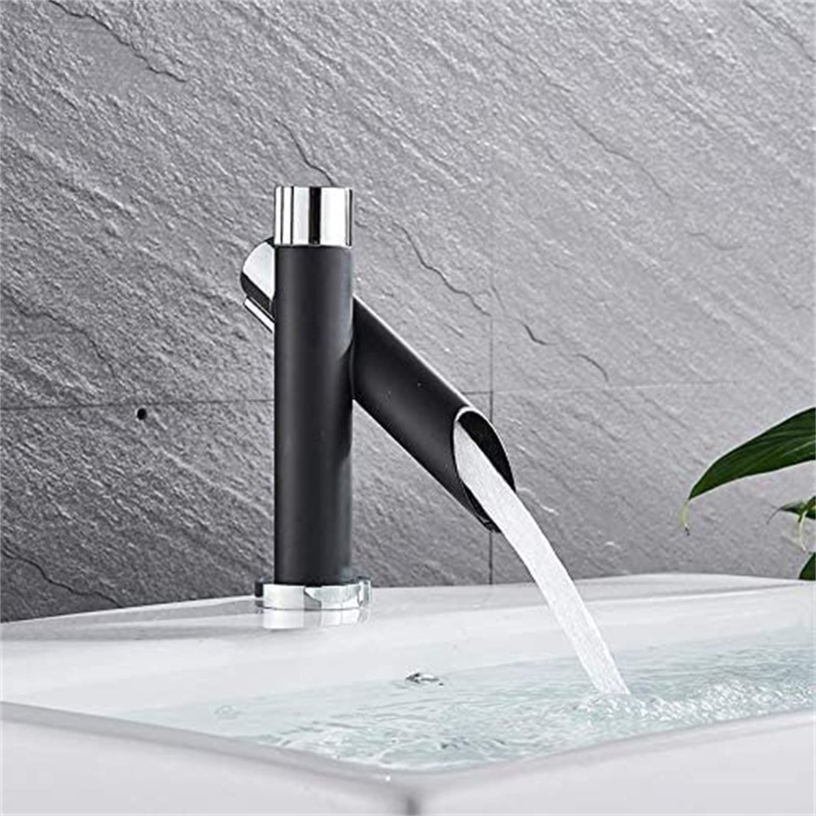 Premium CHLDDHC Modern Black Sink Faucet - Hot & Cold Water Mixer Tap for Bathroom Wash Basin, Kitchen Sink - Perfect for Home, Hotel & Commercial Use