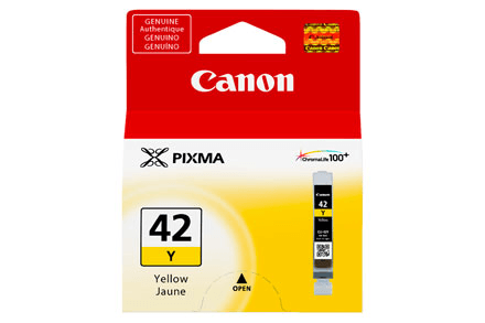 Canon CLI-42 Professional Ink Cartridge - Yellow | High-Quality Compatible Ink for Canon Printers | Ideal for Home, Office & Photo Printing