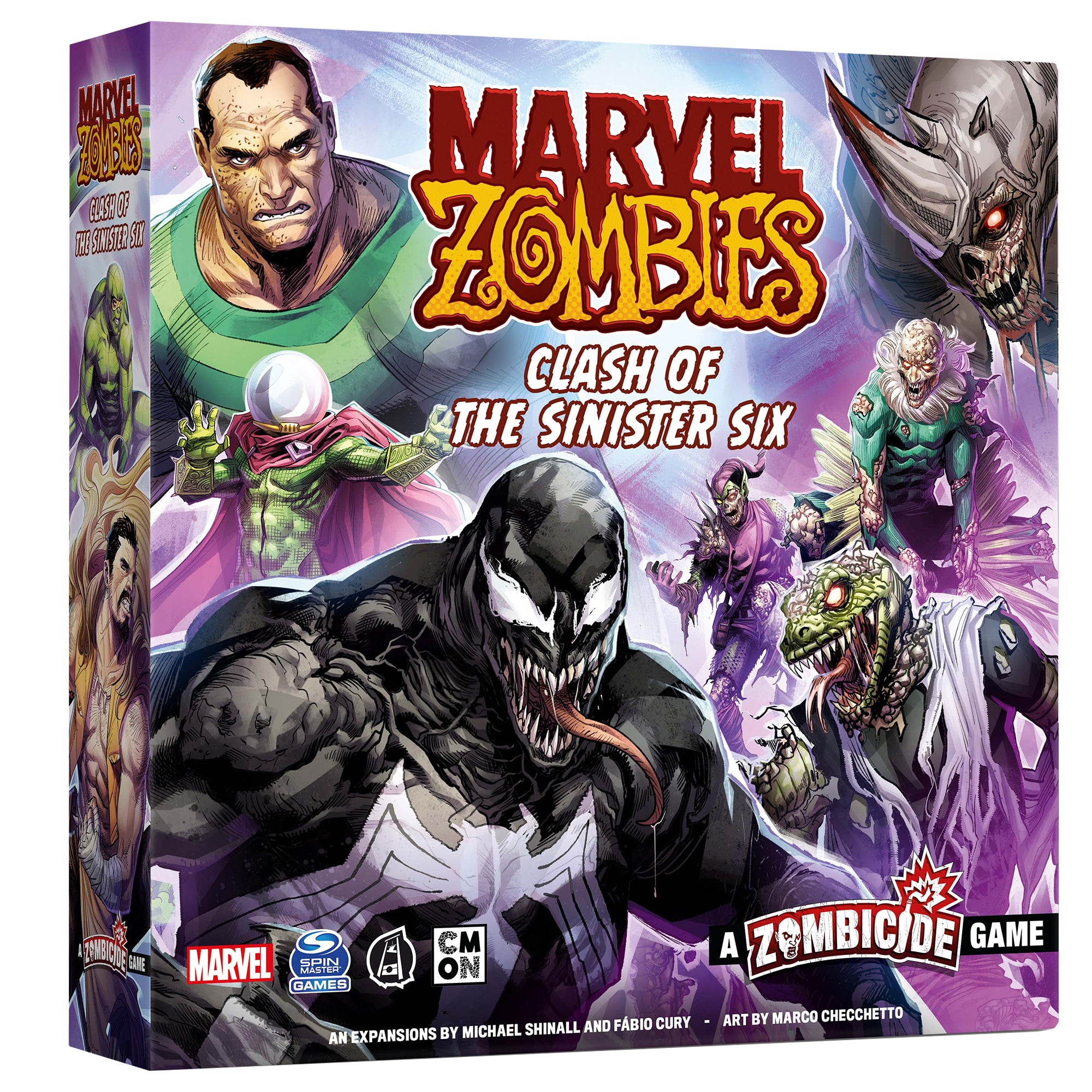 Marvel Zombies: Clash of the Sinister Six - Action Figure Set | Collectible Superhero Toys for Marvel Fans | Perfect for Display, Gifts & Comic Book Collections