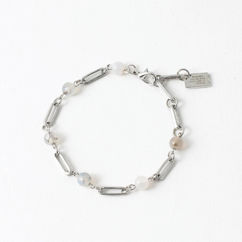 Elegant Elody Bracelet for Women - Sterling Silver Adjustable Bangle with Cubic Zirconia - Perfect for Parties, Weddings & Everyday Wear