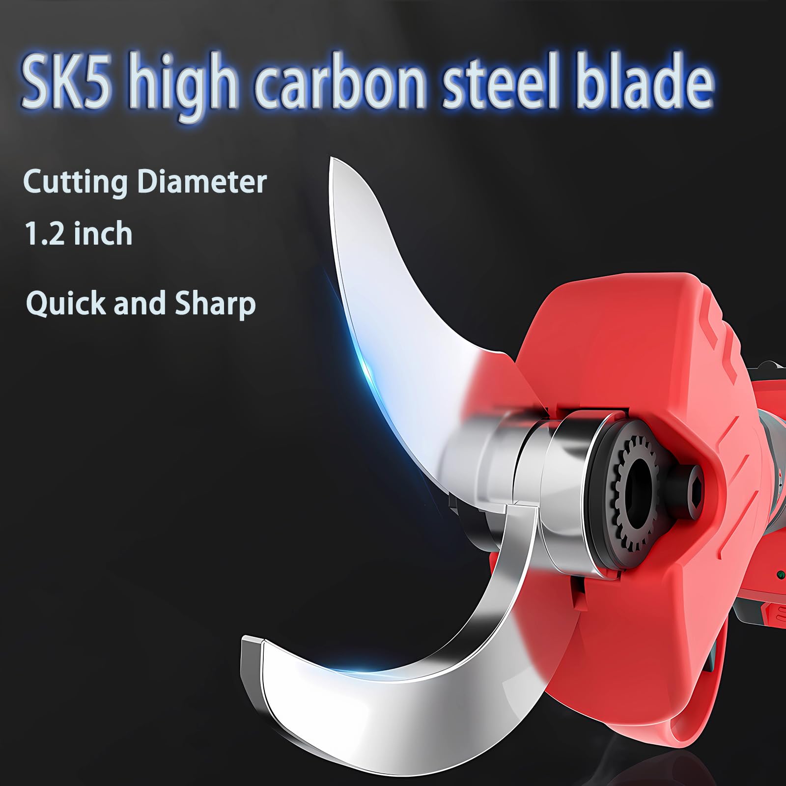 Electric Pruning Shears Replacement Blade - 30mm (1.2 Inch) Cutting Diameter - Compatible with Most Electric Garden Shears - Perfect for Tree Trimming, Vineyard Maintenance & Landscaping