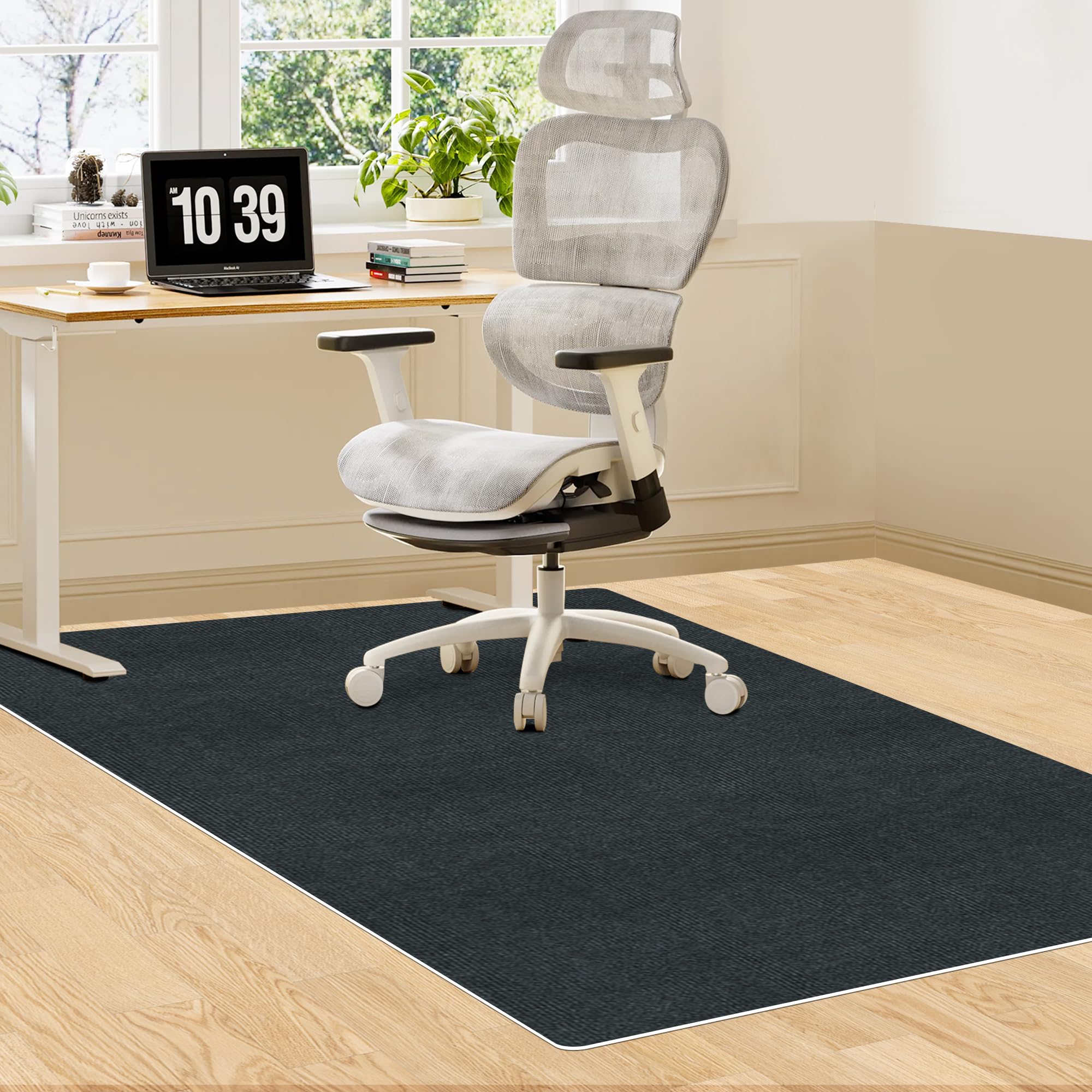 Premium Office Chair Mat for Hardwood & Tile Floors - 55