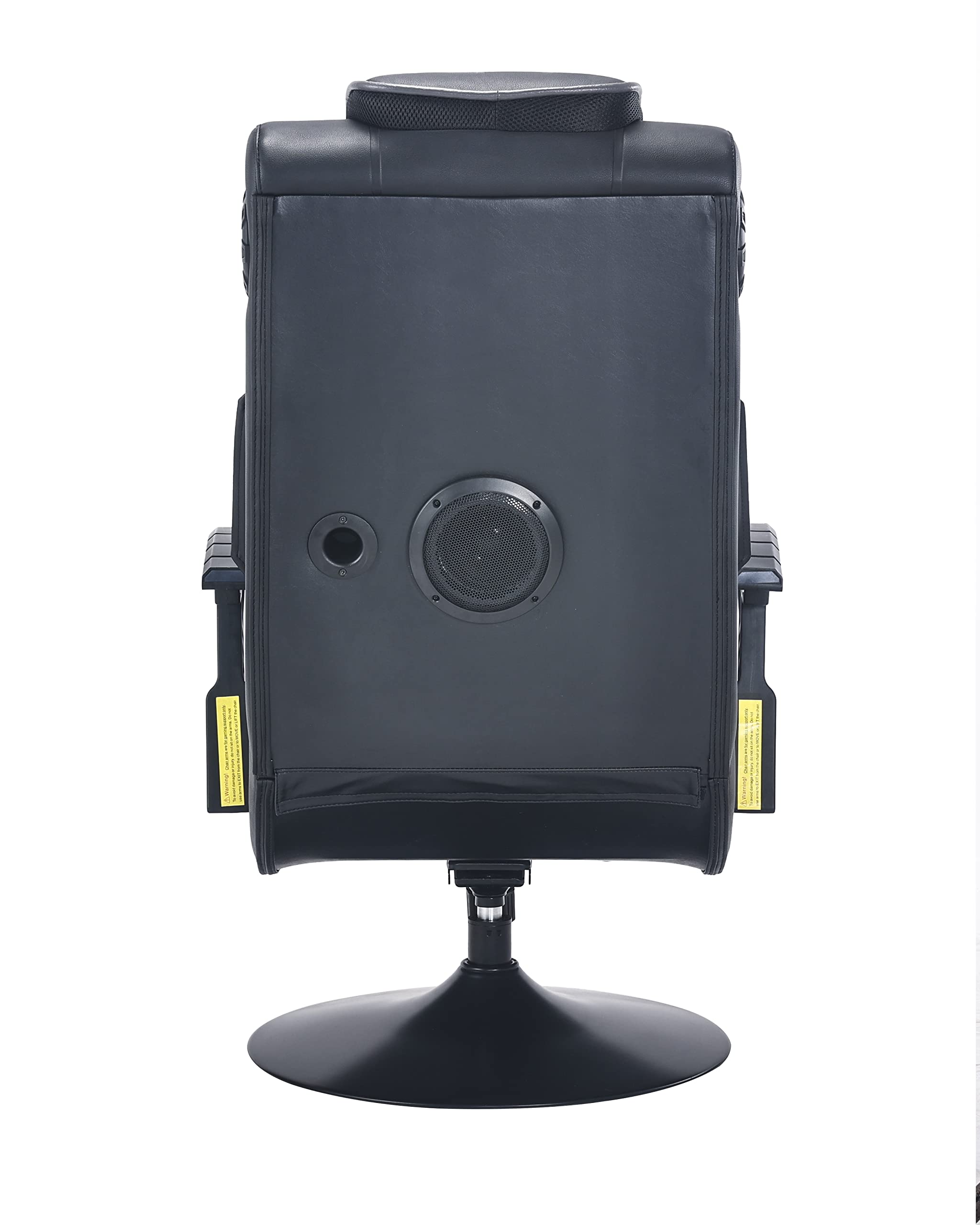 X Rocker PC Gaming Chair with Built-in Speakers - Ergonomic Pedestal Office Chair for Adults & Teens - Perfect for Video Games, Computer Work & Home Theater