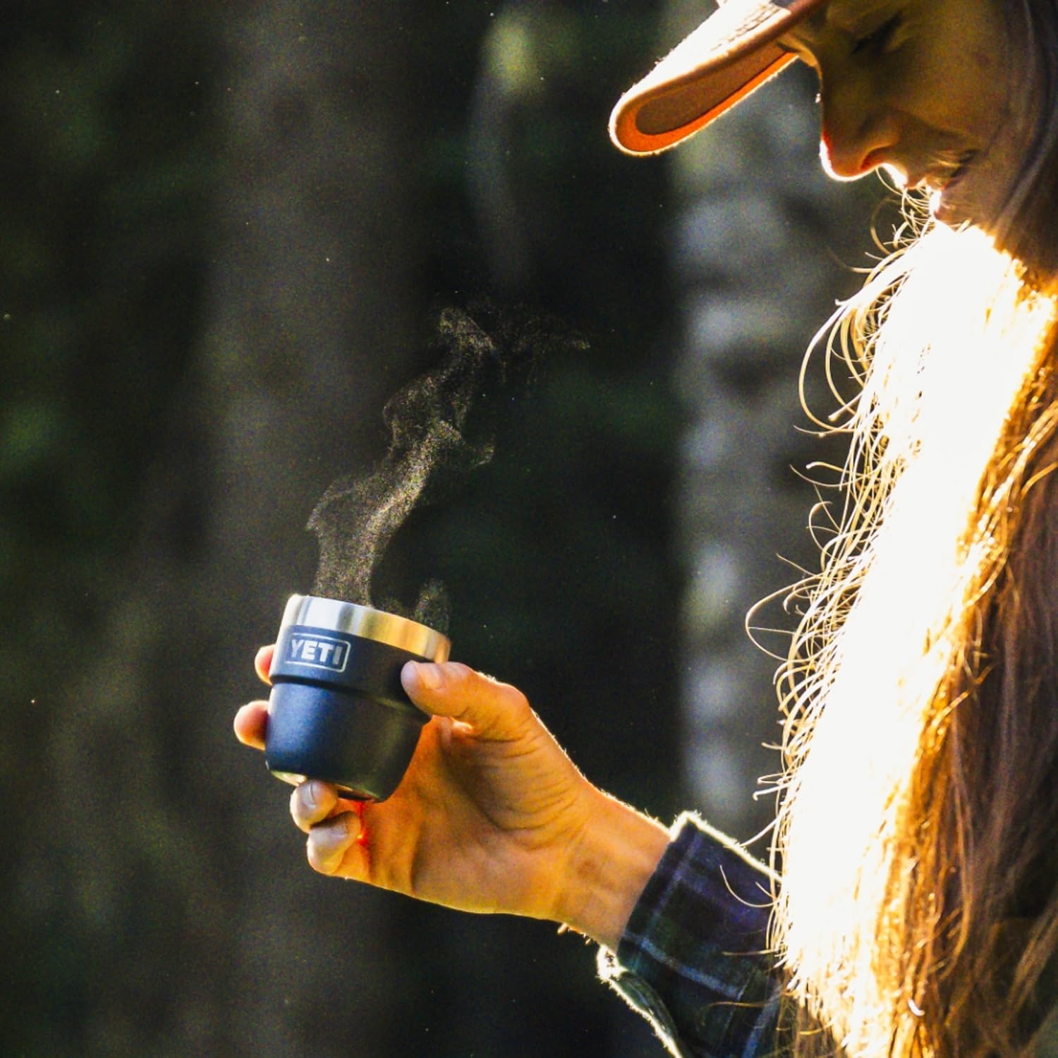 YETI Rambler 4 oz Stackable Stainless Steel Vacuum Insulated Espresso Coffee Cups - 2 Pack | Perfect for Camping, Office & Travel | Keeps Drinks Hot or Cold