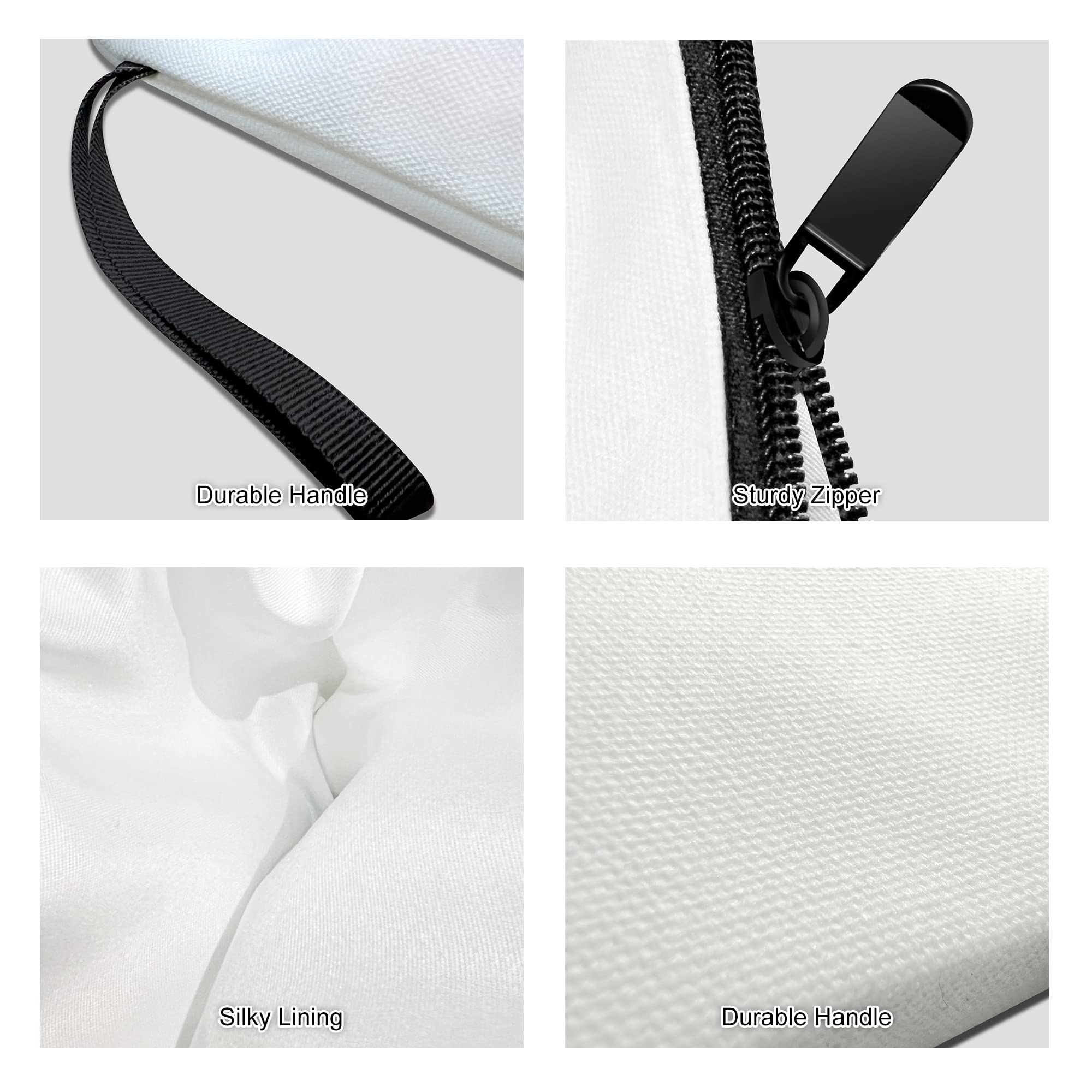 Unique Makeup Bag for Women - Birthday & Christmas Gift for Mom & Best Friend - Perfect for Travel & Daily Use
