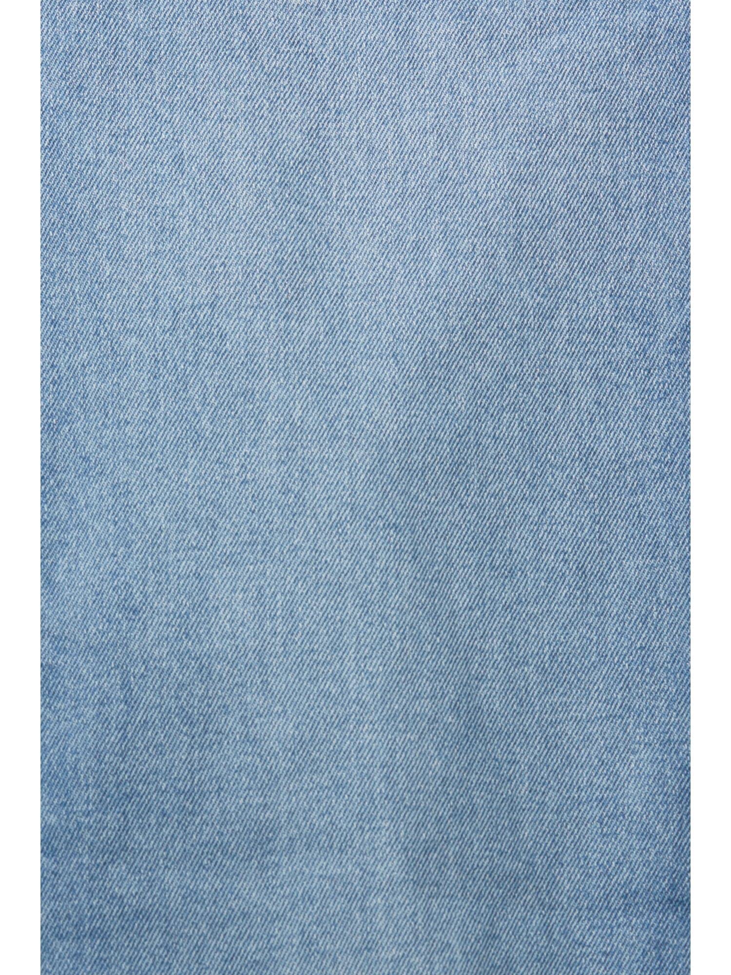 ESPRIT Women's High Waist Stretch Denim Jeans - Slim Fit Comfortable Skinny Pants for Casual Wear & Everyday Outfits