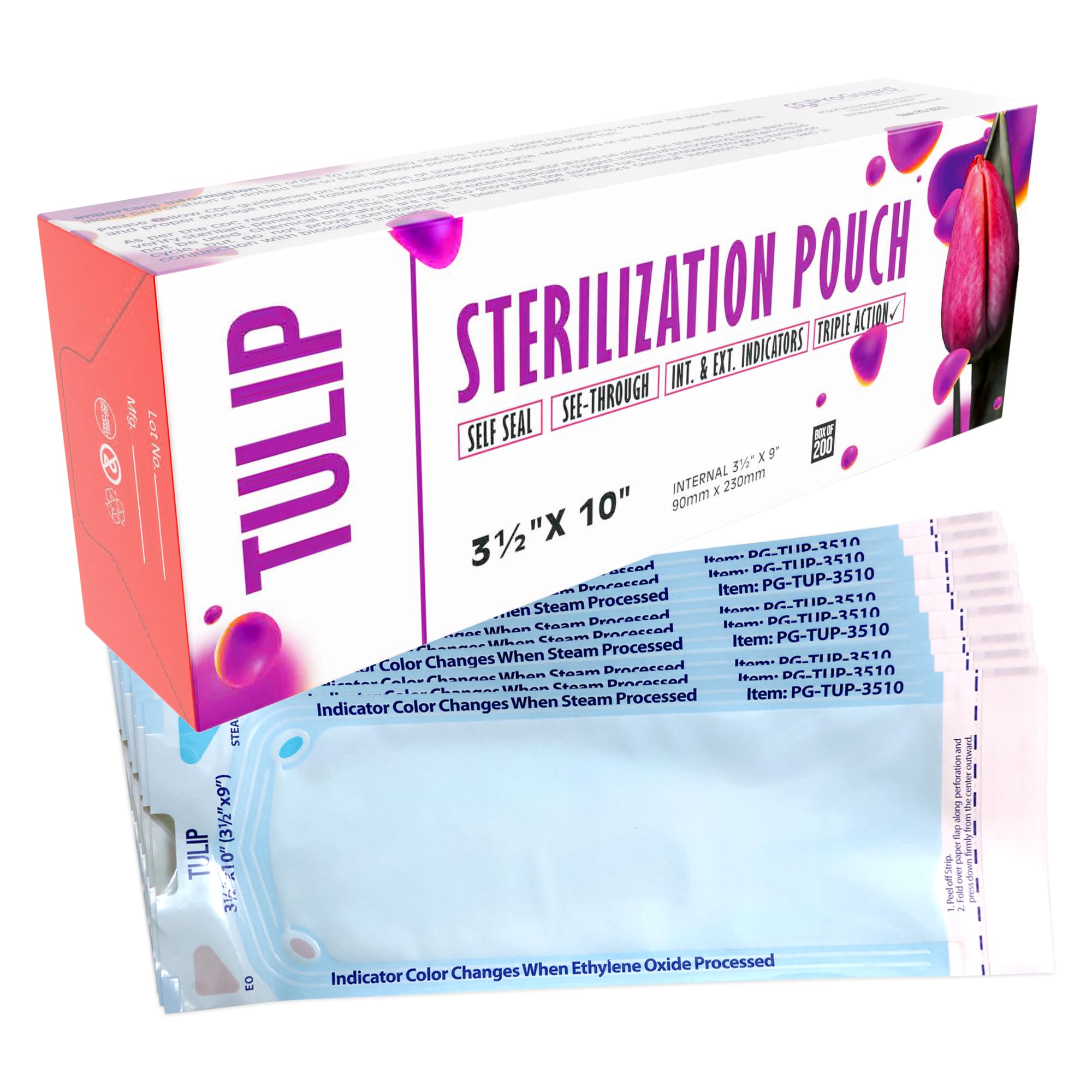 Self Sealing Sterilization Pouch 3.5