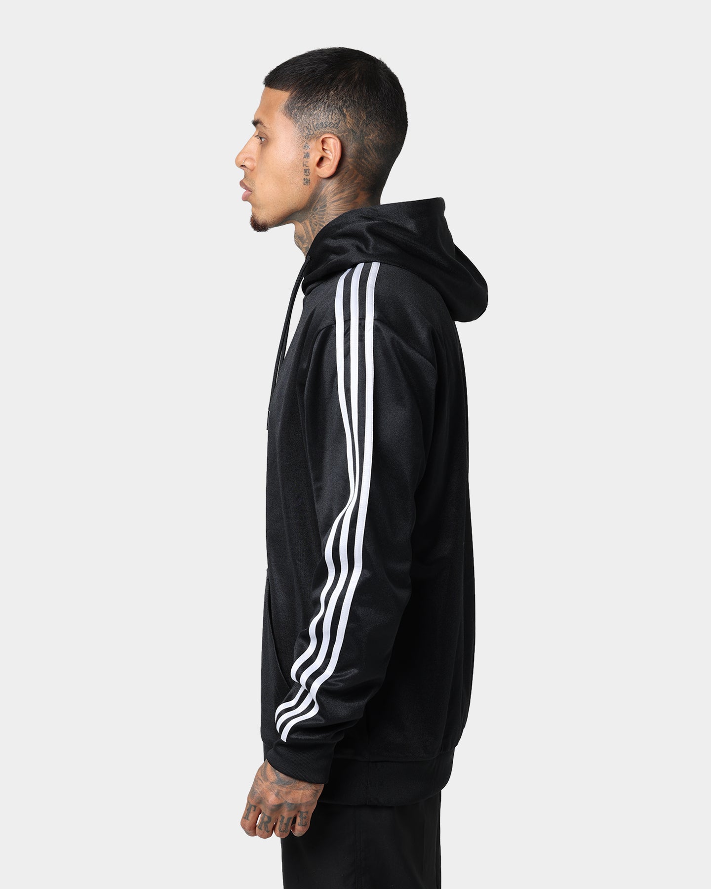 Adidas Classics HS Trefoil Hoodie for Men & Women - Black Pullover Sweatshirt with Front Pocket | Casual Streetwear, Gym, Lounge & Outdoor Activities