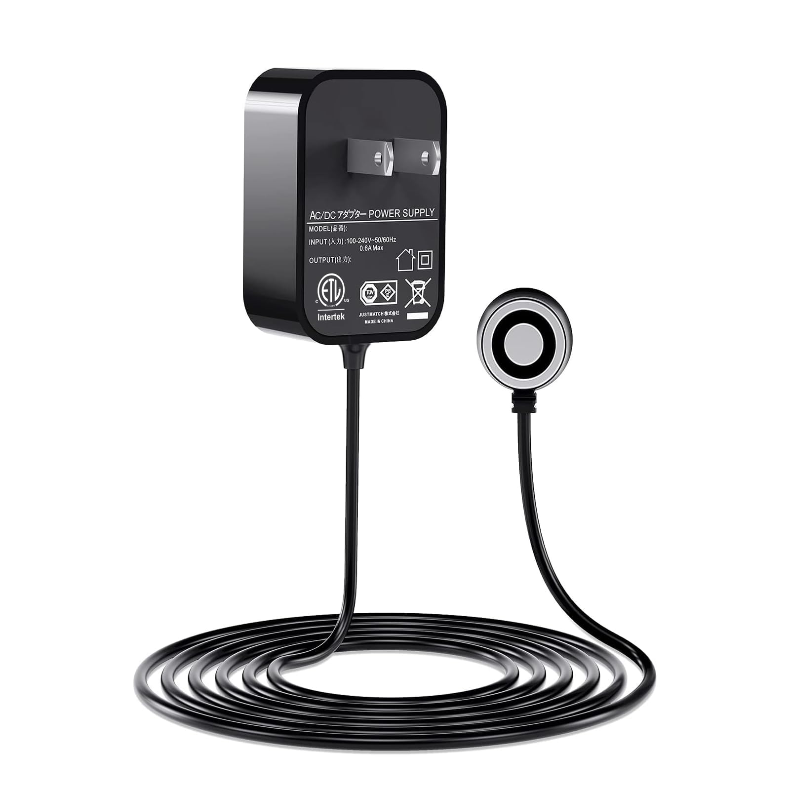 Shark VM252 Replacement Magnetic Charger - Compatible with Shark VACMOP Pro, VM252, VM252C, QM250 Cordless Hard Floor Vacuum Mop | Fast Charging Solution for Home Cleaning & Maintenance