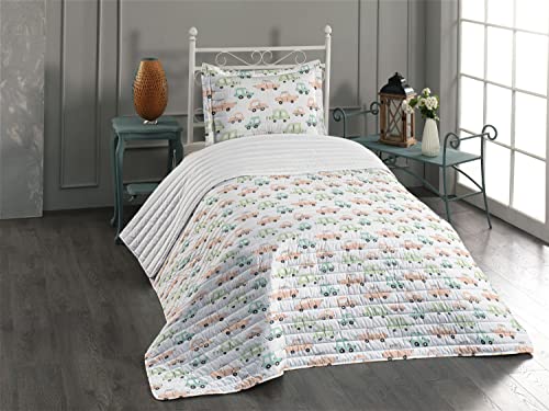 Peach Mint Green
