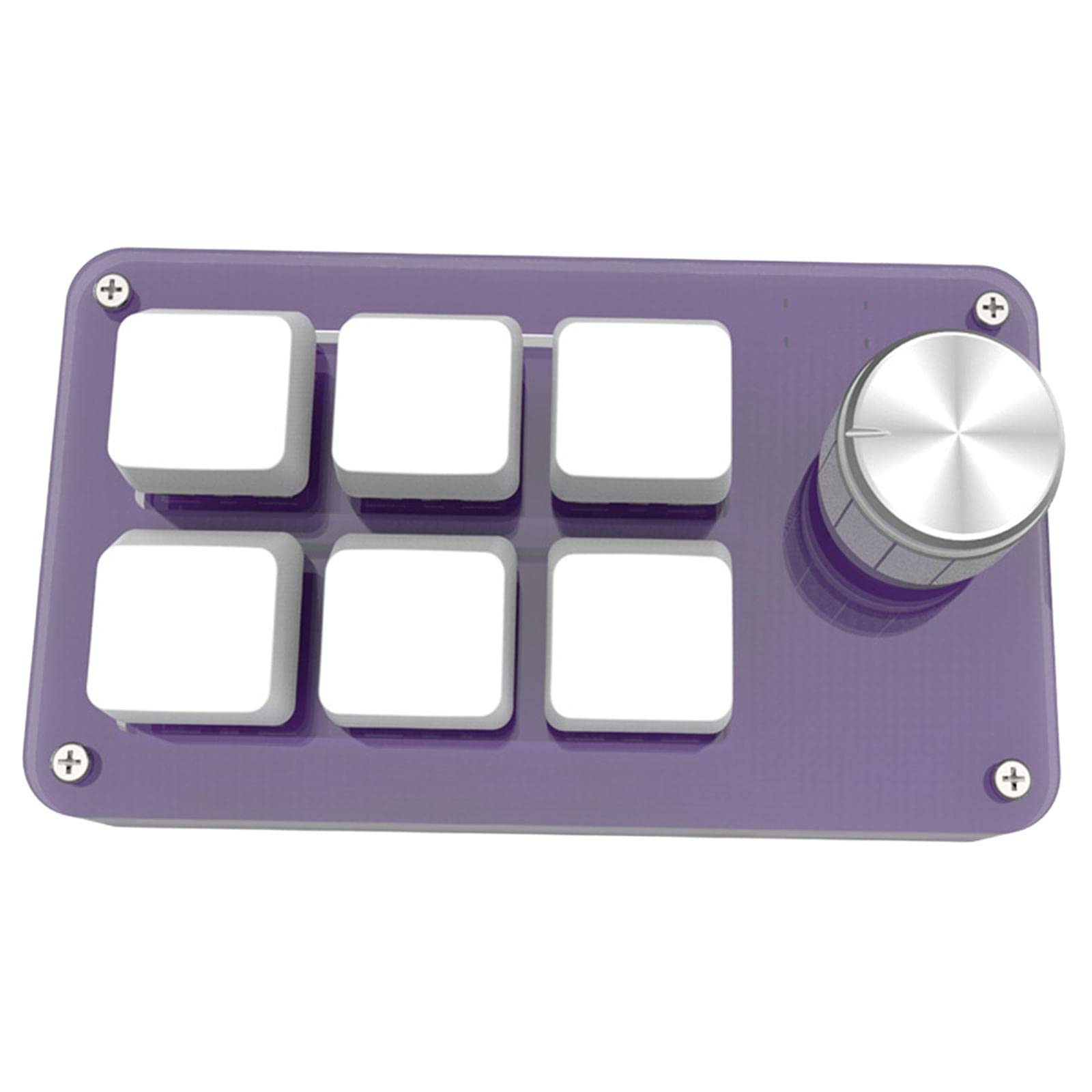 6 Keys Mini Mechanical Keyboard - USB Wired Custom Keypad for Gaming, Programming & Office Use | Compact DIY Keyboard for PC, Laptop & Computer | Perfect for Esports, Coding & Productivity Work