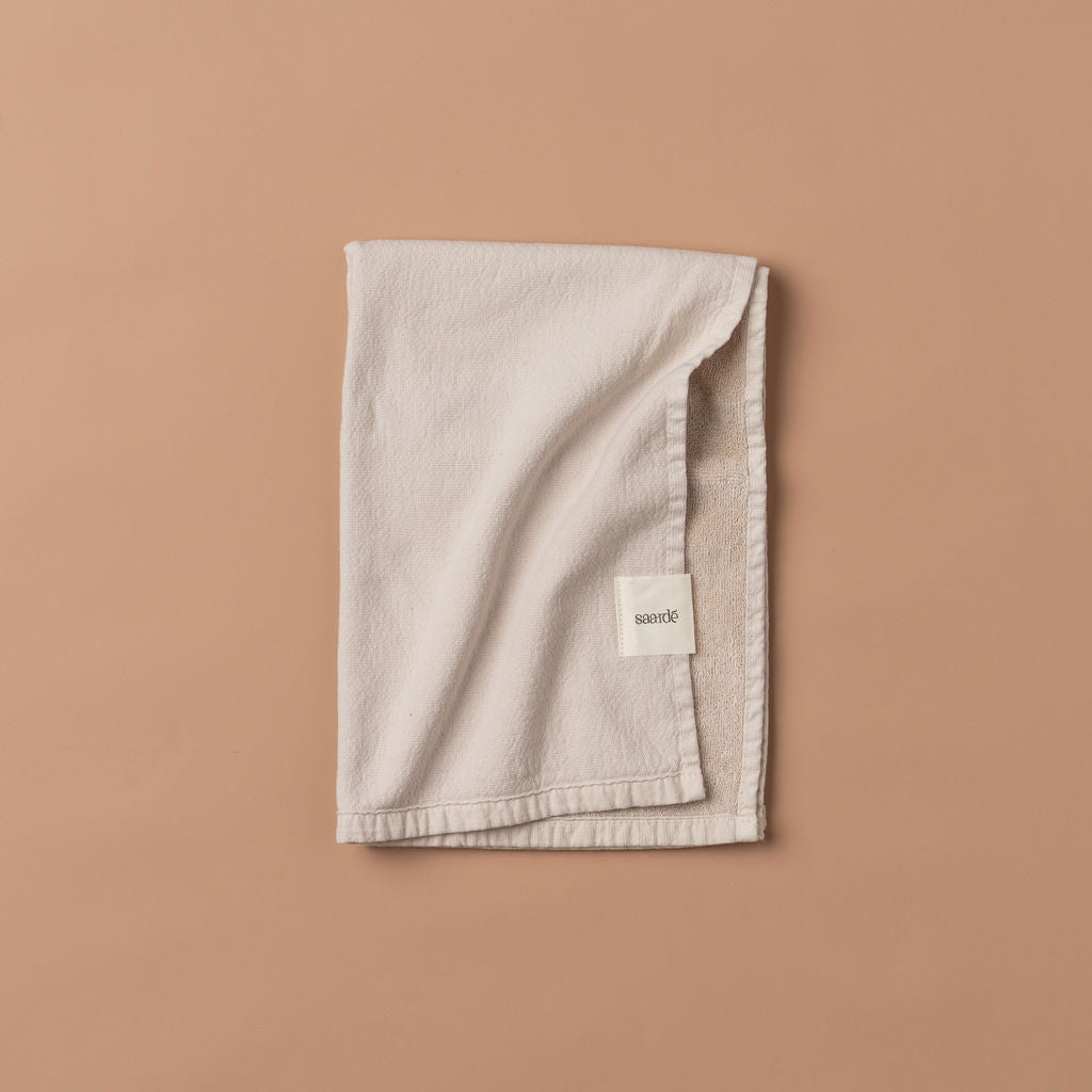 Vintage Wash Tea Towel Set - Absorbent Cotton Kitchen Towels for Dishes & Cleaning | Rustic Clay Color | Perfect for Drying Dishes, Wiping Countertops & Farmhouse Decor