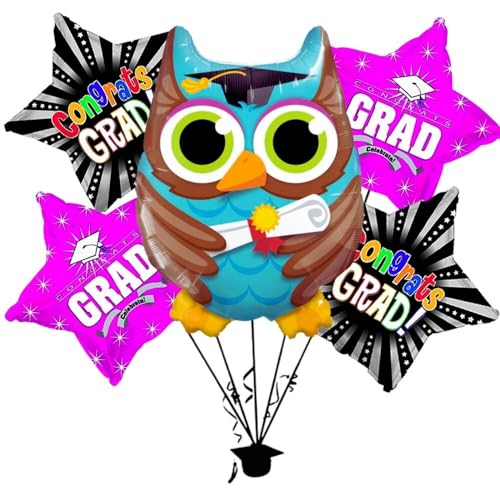 Grad Owl Hot Pink